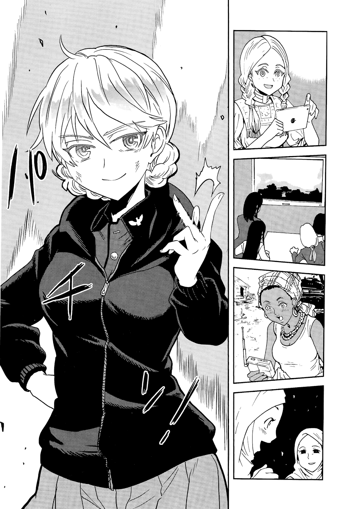 Girls & Panzer - Ribbon no Musha Chapter 41 page 22 - Chapter 41: The Death Match of Komoro (Part 8)