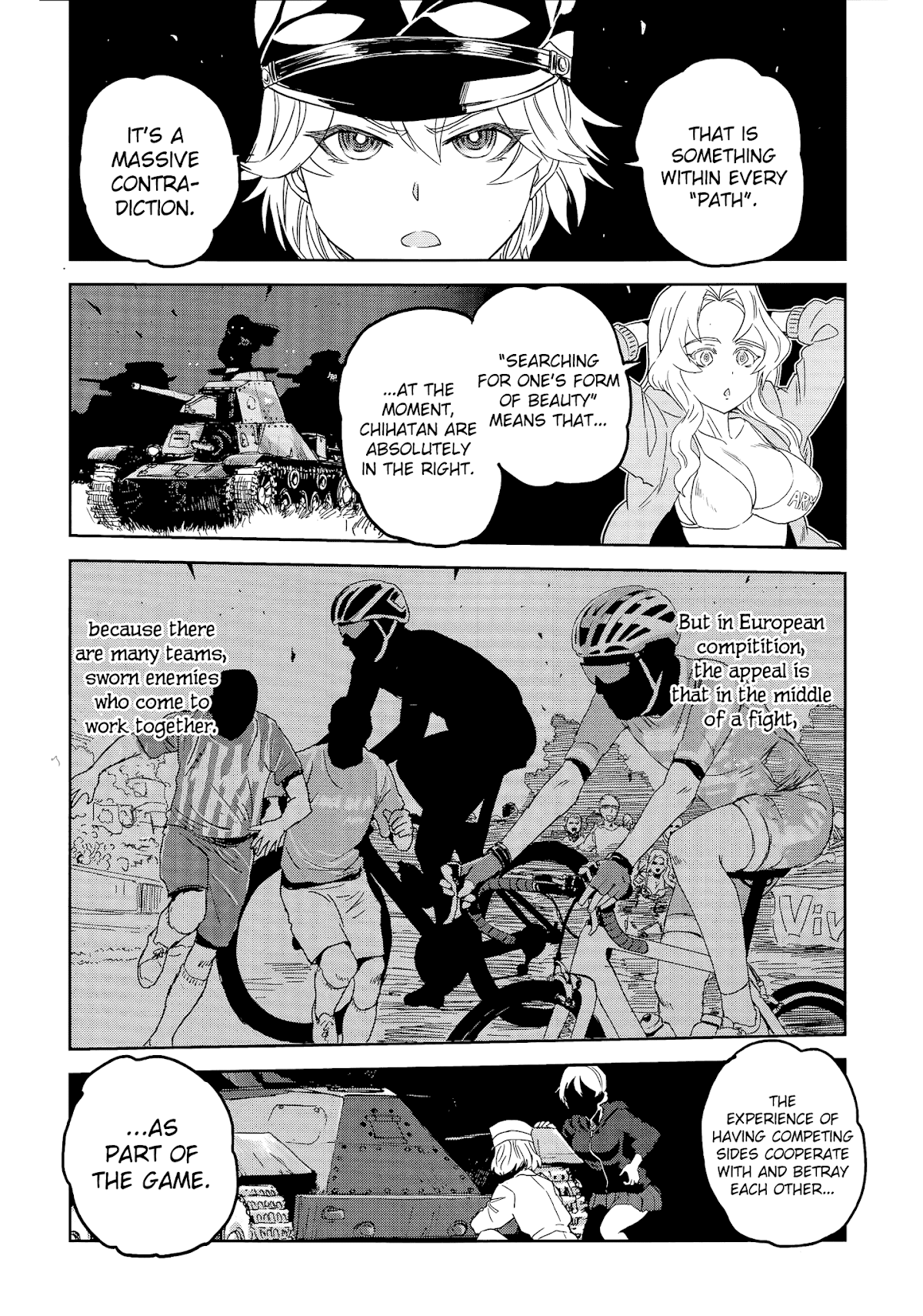 Girls & Panzer - Ribbon no Musha Chapter 41 page 25 - Chapter 41: The Death Match of Komoro (Part 8)