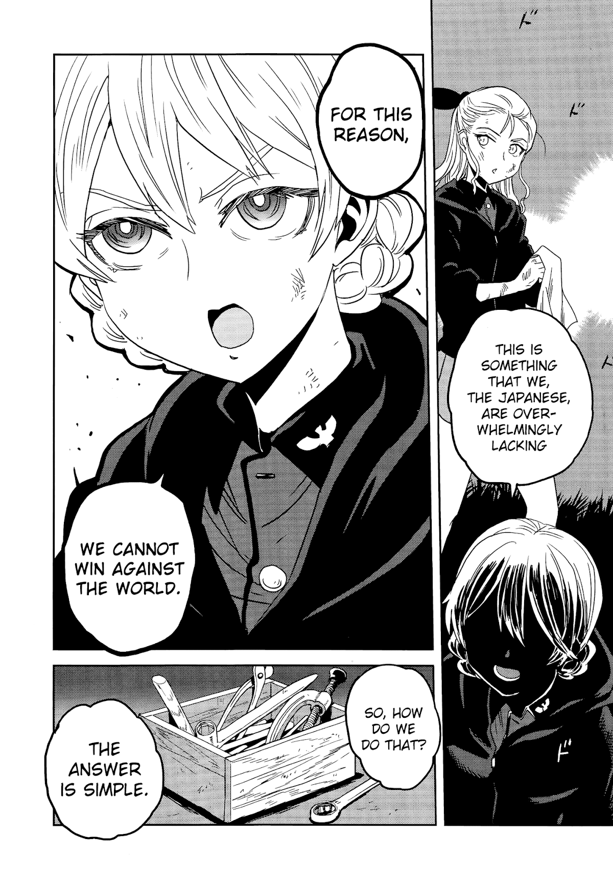 Girls & Panzer - Ribbon no Musha Chapter 41 page 26 - Chapter 41: The Death Match of Komoro (Part 8)