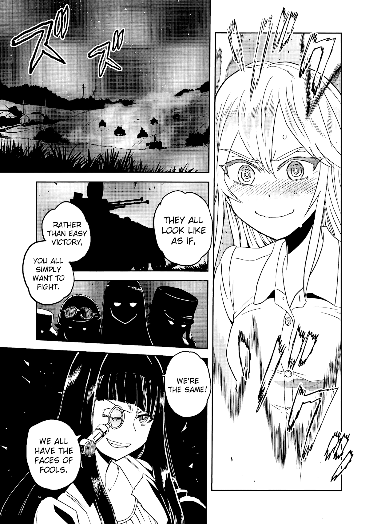 Girls & Panzer - Ribbon no Musha Chapter 41 page 36 - Chapter 41: The Death Match of Komoro (Part 8)
