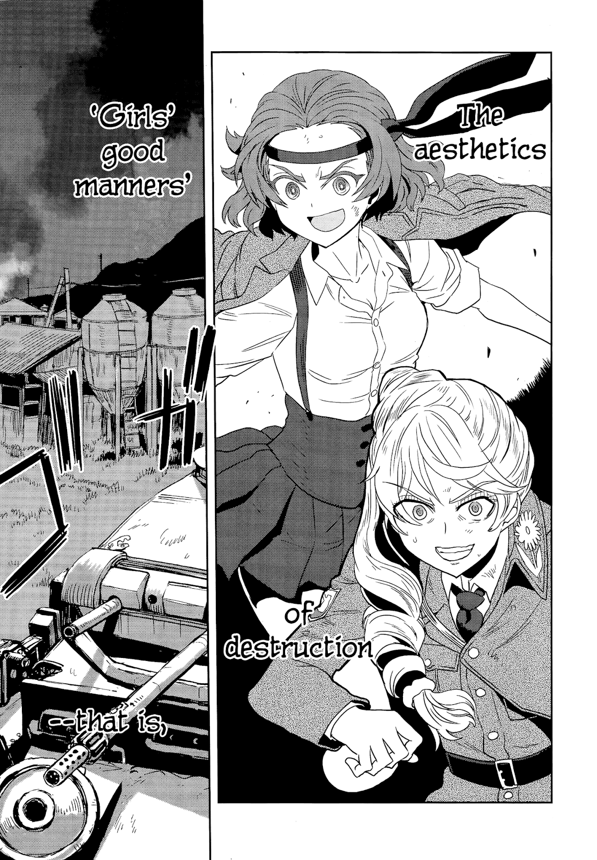 Girls & Panzer - Ribbon no Musha Chapter 42 page 13 - Chapter 42: The Death Match of Komoro (Part 9)