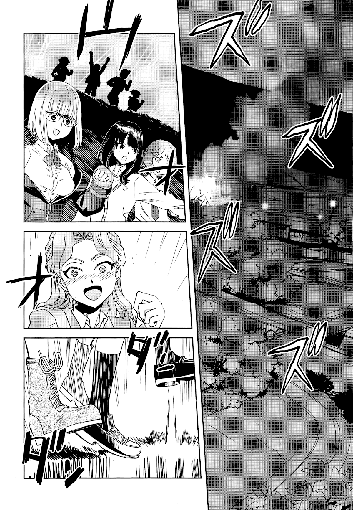 Girls & Panzer - Ribbon no Musha Chapter 42 page 2 - Chapter 42: The Death Match of Komoro (Part 9)