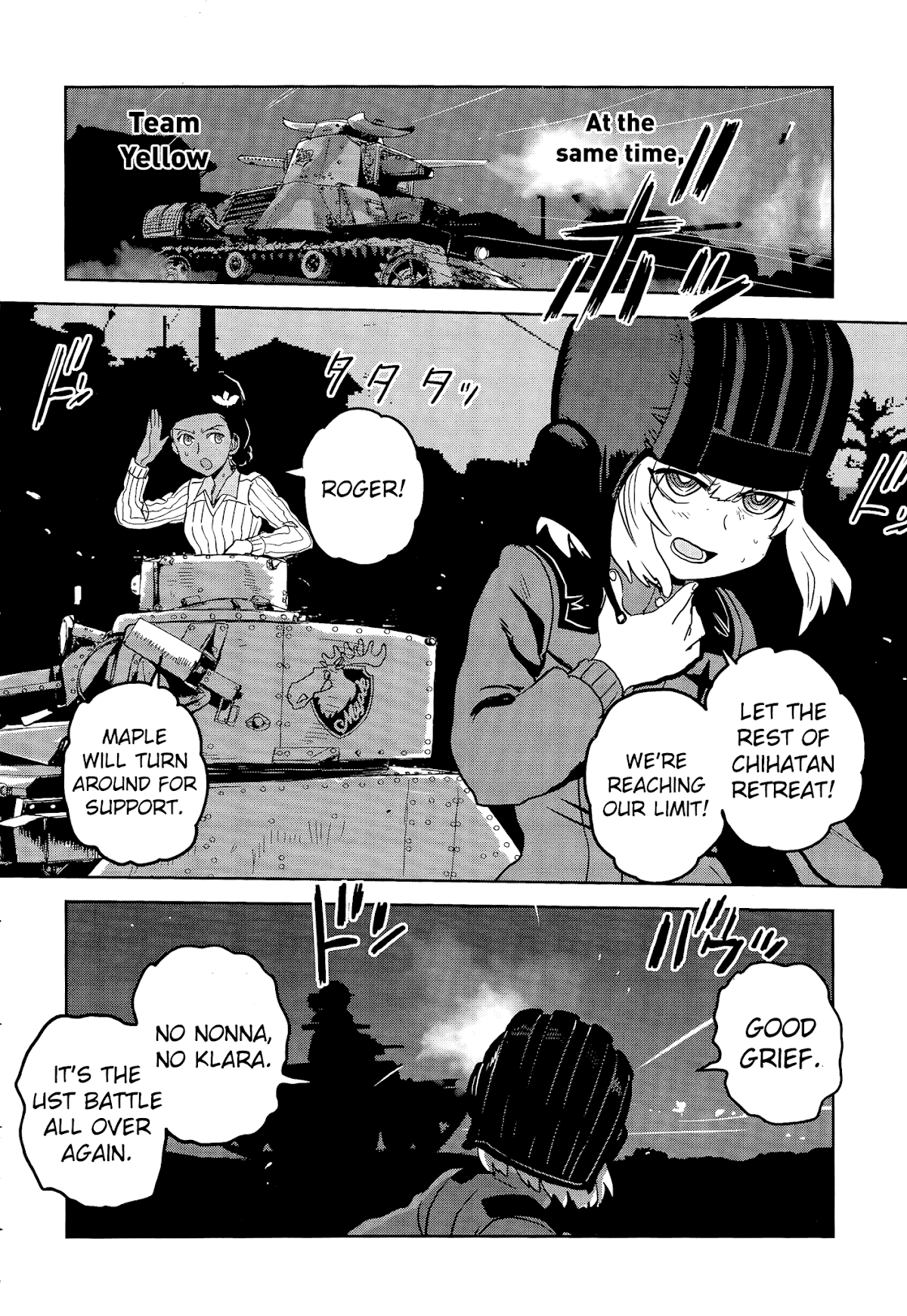 Girls & Panzer - Ribbon no Musha Chapter 42 page 21 - Chapter 42: The Death Match of Komoro (Part 9)
