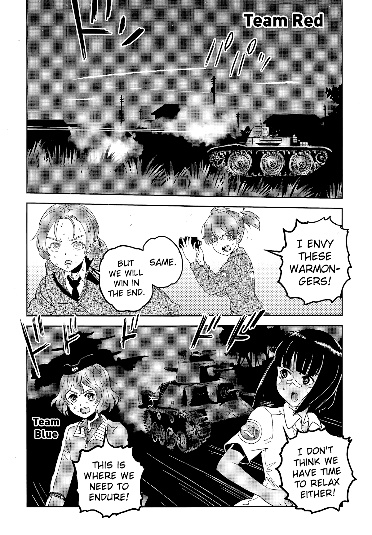 Girls & Panzer - Ribbon no Musha Chapter 42 page 22 - Chapter 42: The Death Match of Komoro (Part 9)