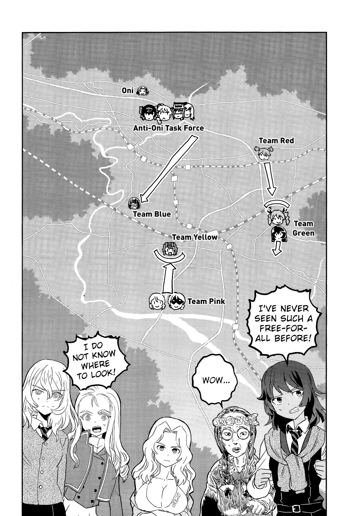 Girls & Panzer - Ribbon no Musha Chapter 42 page 23 - Chapter 42: The Death Match of Komoro (Part 9)
