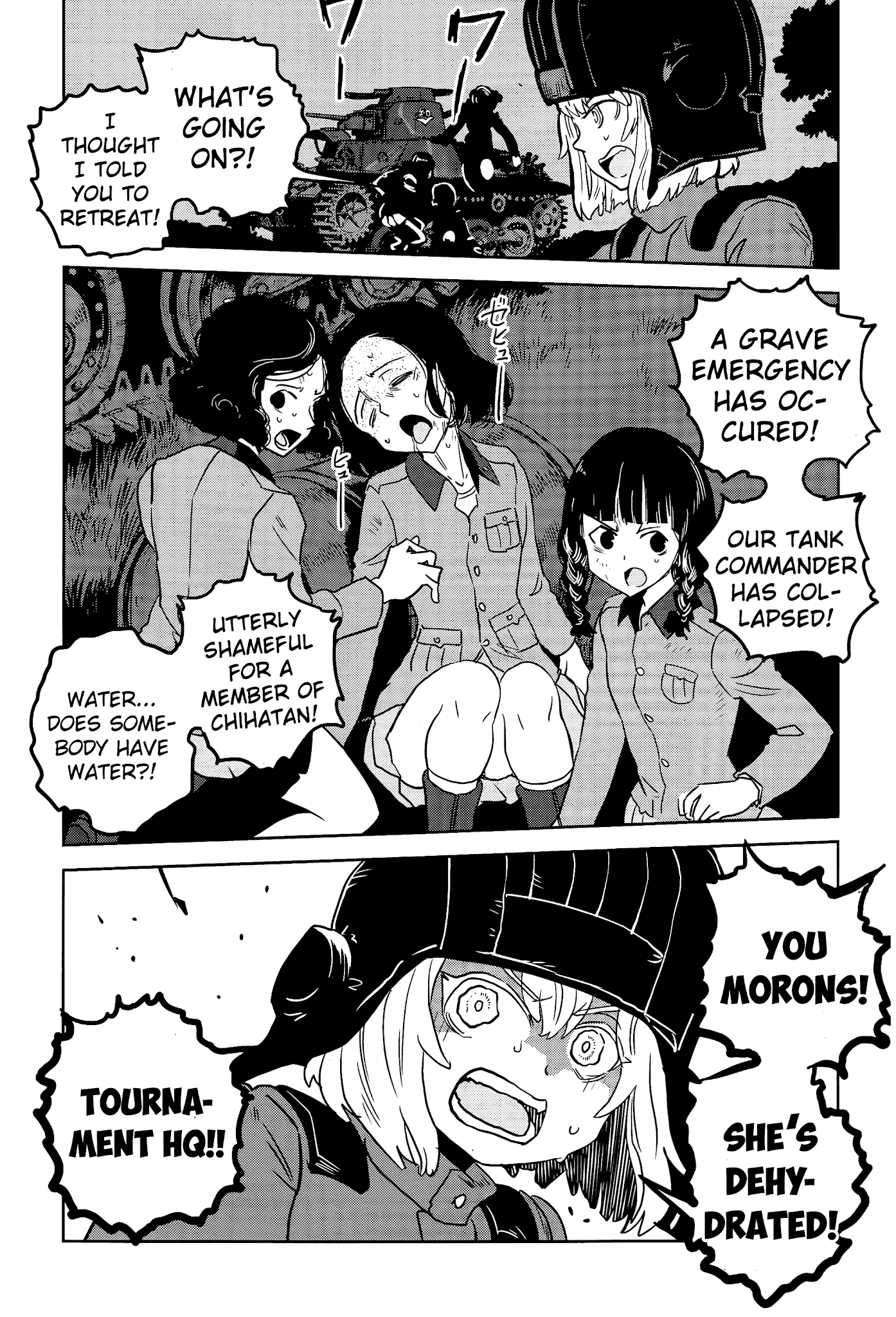 Girls & Panzer - Ribbon no Musha Chapter 42 page 24 - Chapter 42: The Death Match of Komoro (Part 9)