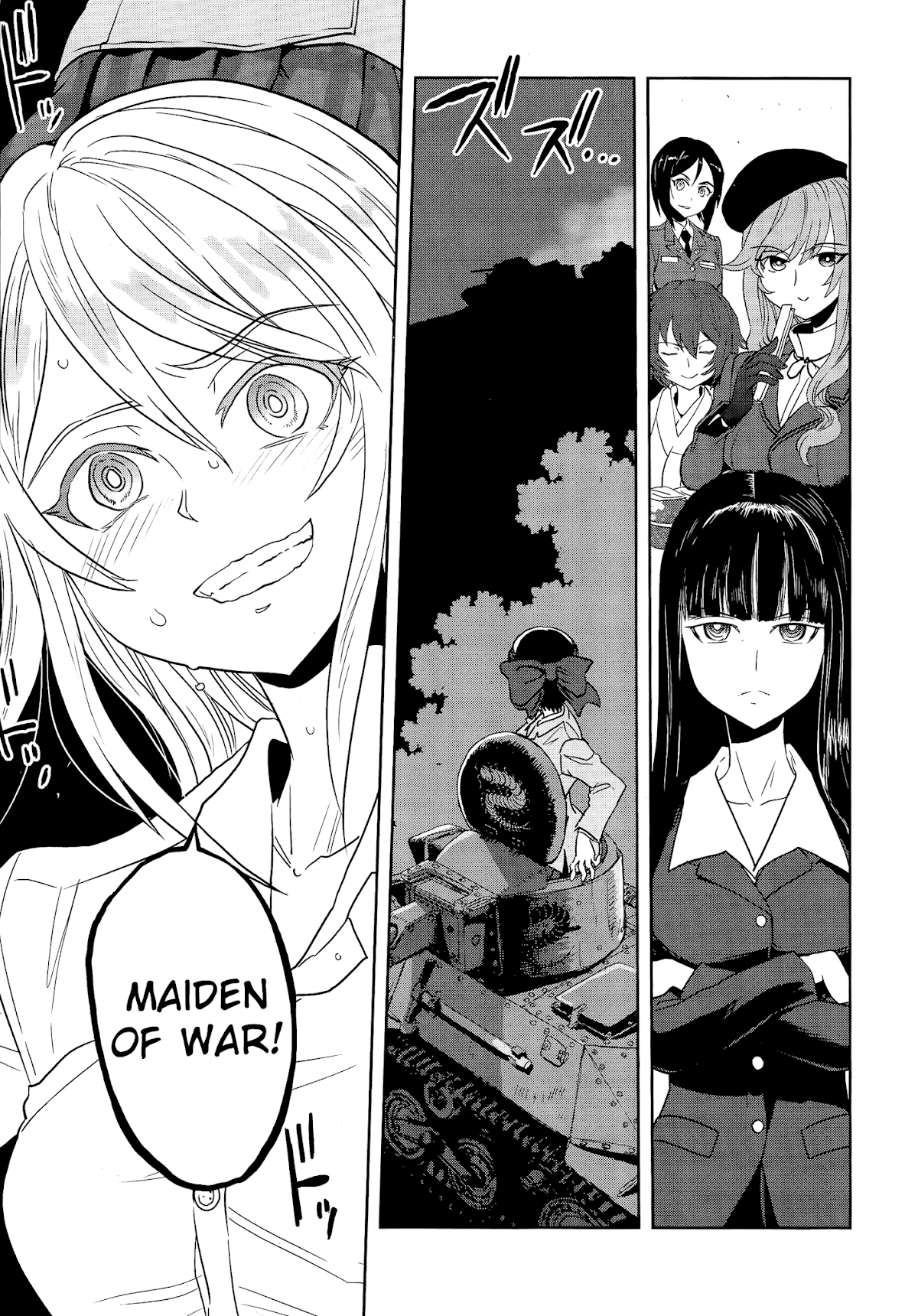 Girls & Panzer - Ribbon no Musha Chapter 42 page 3 - Chapter 42: The Death Match of Komoro (Part 9)