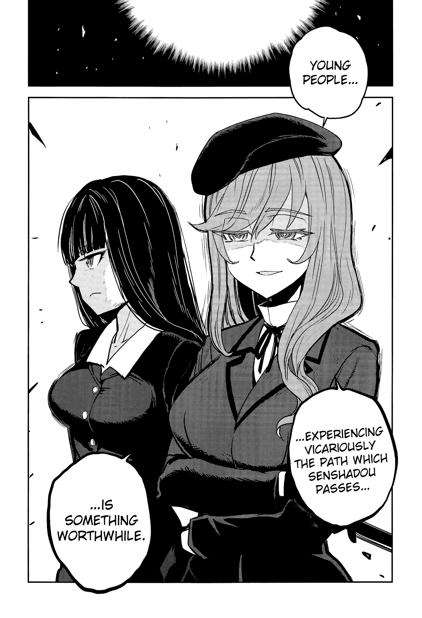 Girls & Panzer - Ribbon no Musha Chapter 42 page 37 - Chapter 42: The Death Match of Komoro (Part 9)