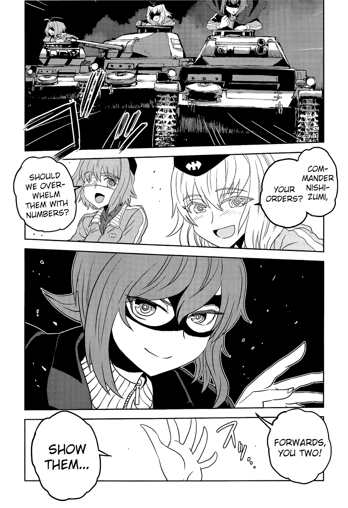Girls & Panzer - Ribbon no Musha Chapter 42 page 5 - Chapter 42: The Death Match of Komoro (Part 9)