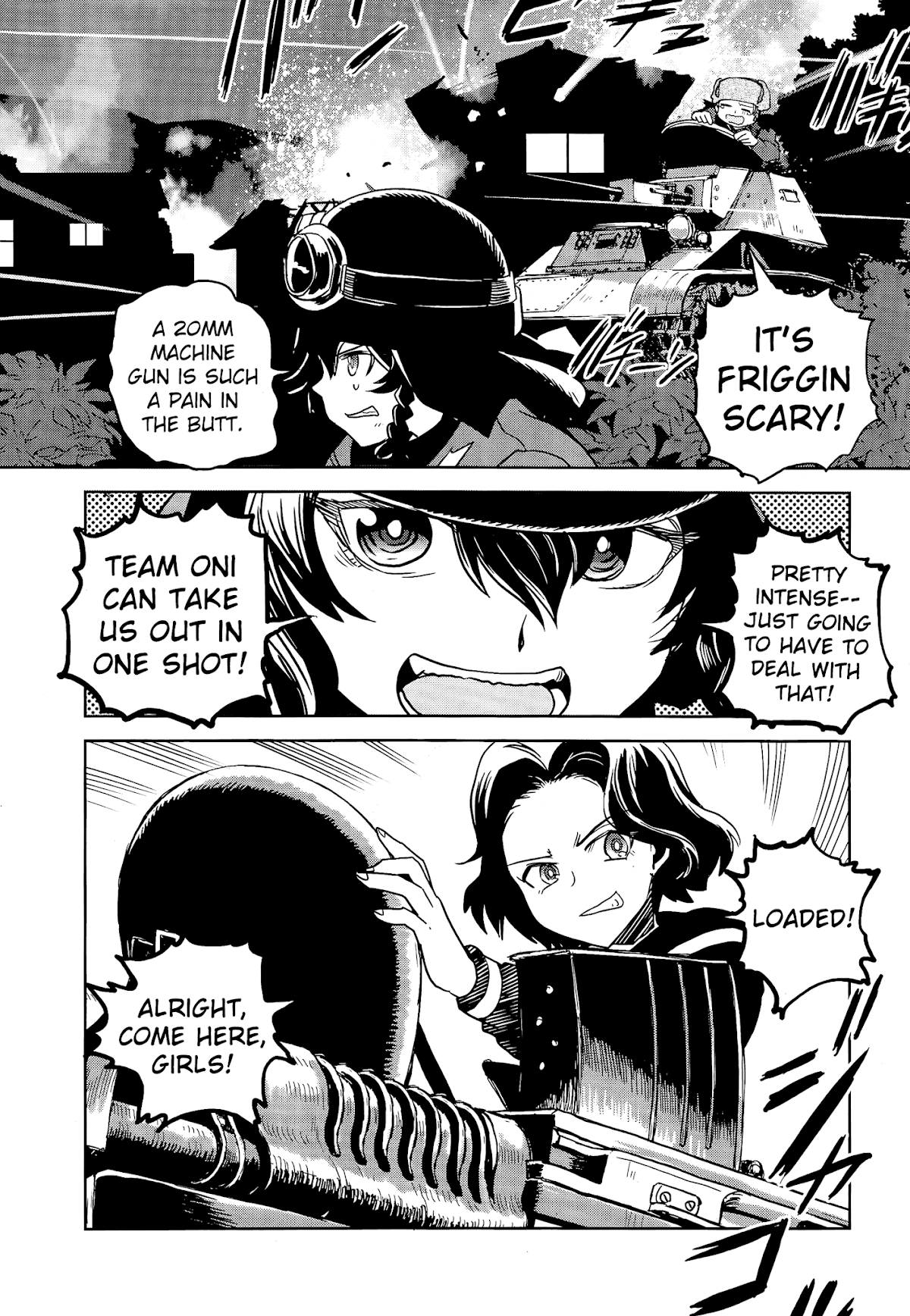 Girls & Panzer - Ribbon no Musha Chapter 42 page 9 - Chapter 42: The Death Match of Komoro (Part 9)