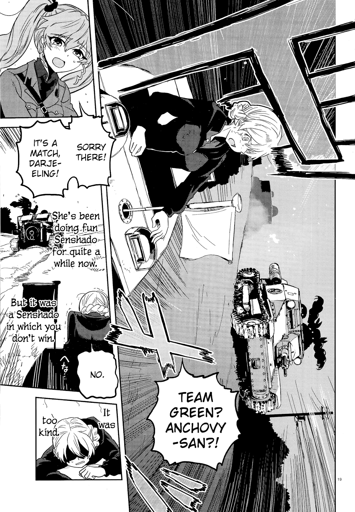 Girls & Panzer - Ribbon no Musha Chapter 43 page 18 - Chapter 43: The Death Match of Komoro (Part 10)