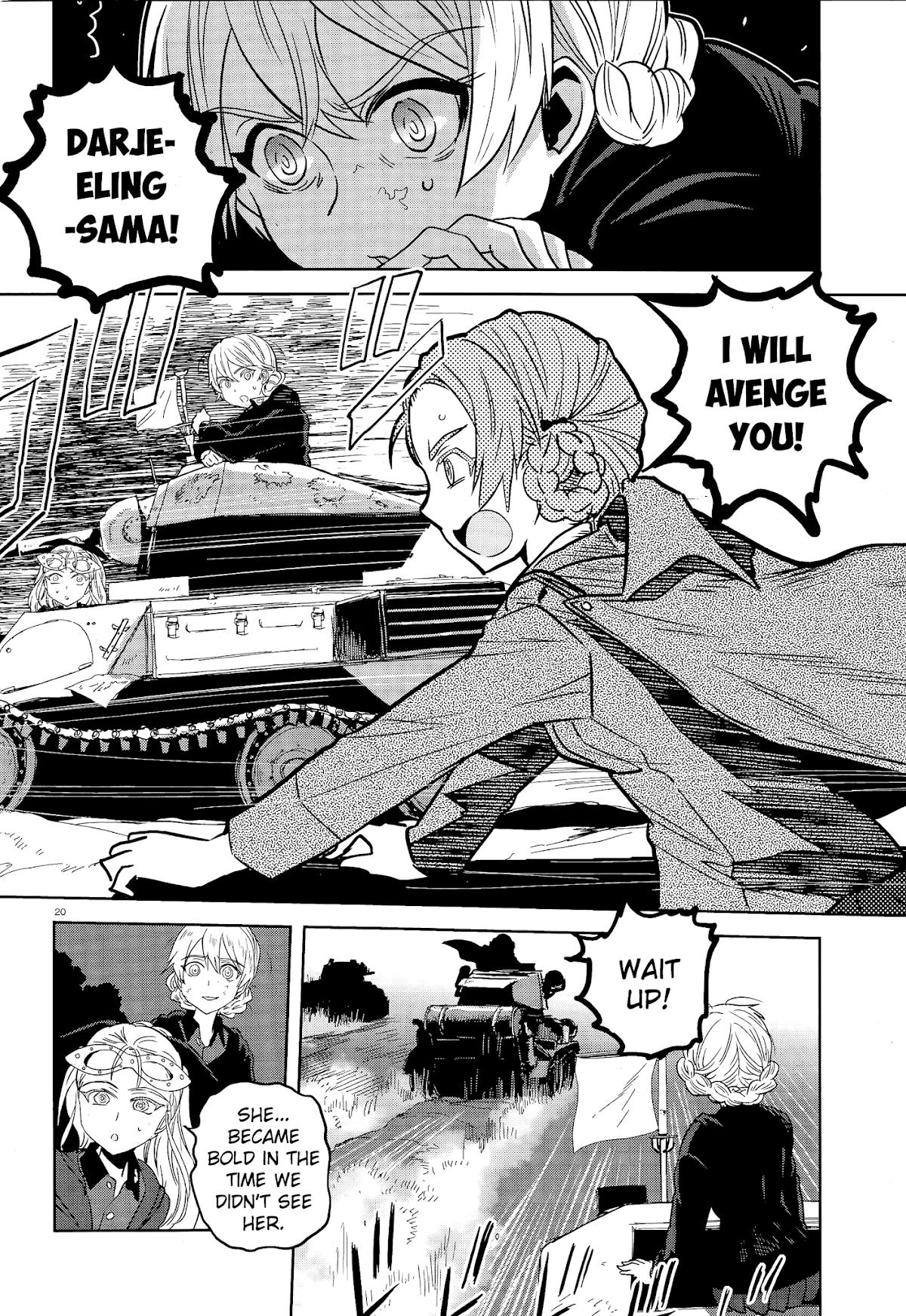 Girls & Panzer - Ribbon no Musha Chapter 43 page 19 - Chapter 43: The Death Match of Komoro (Part 10)
