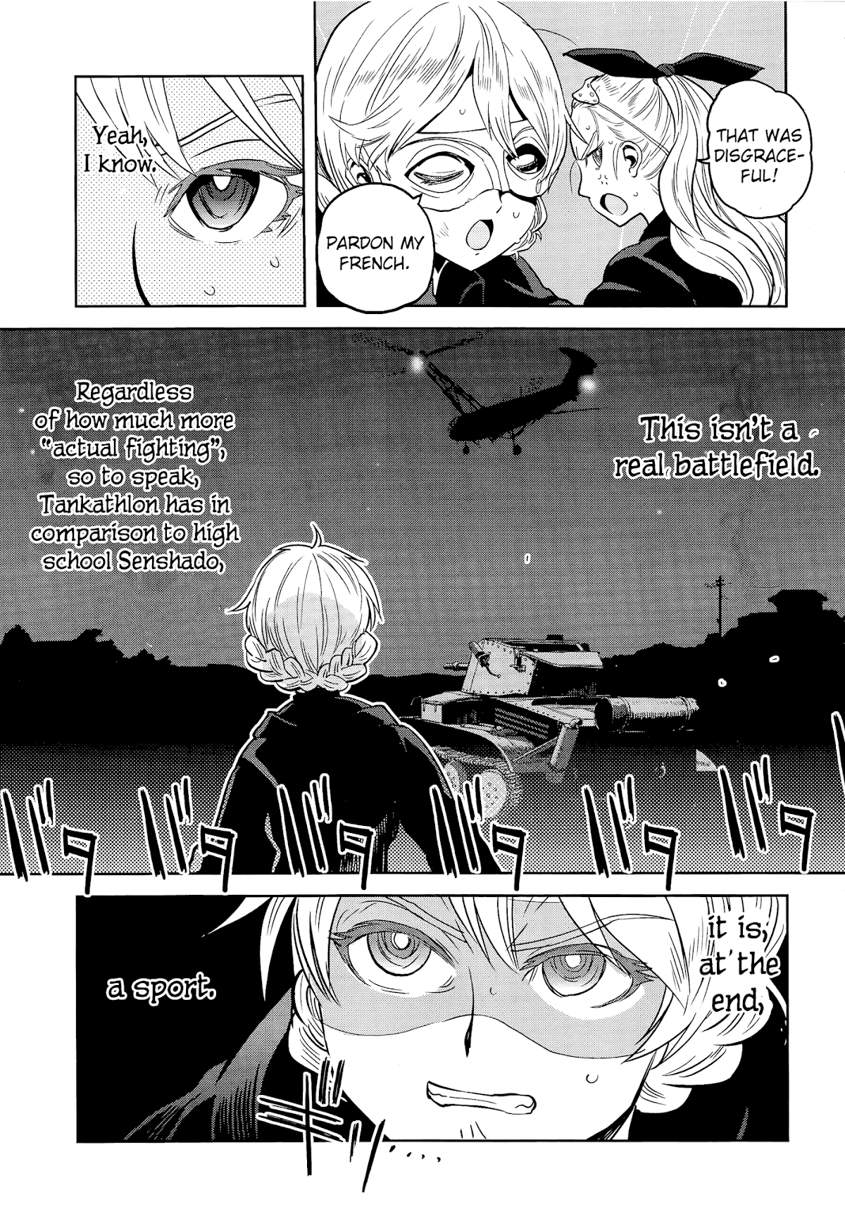 Girls & Panzer - Ribbon no Musha Chapter 43 page 3 - Chapter 43: The Death Match of Komoro (Part 10)