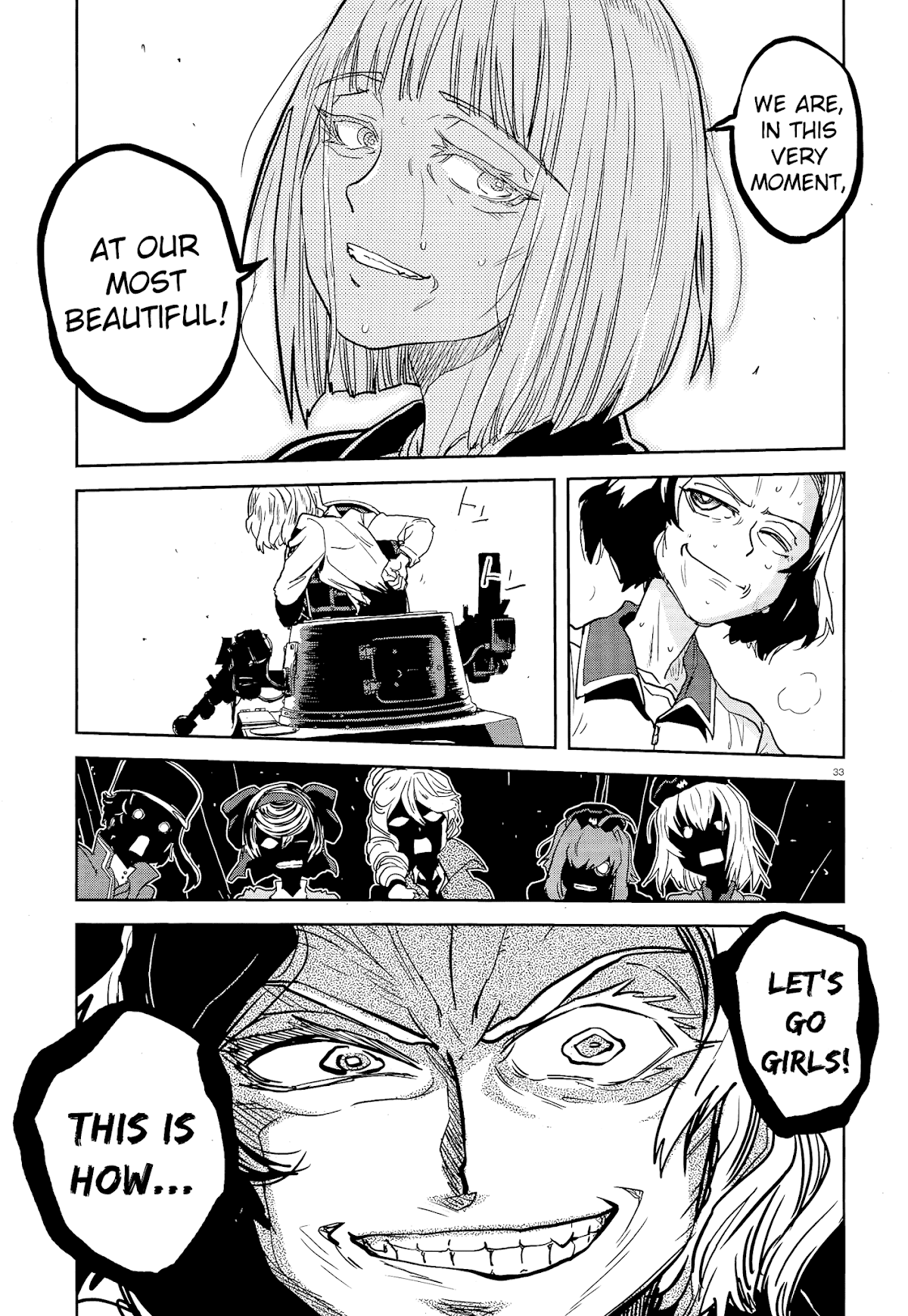 Girls & Panzer - Ribbon no Musha Chapter 43 page 32 - Chapter 43: The Death Match of Komoro (Part 10)