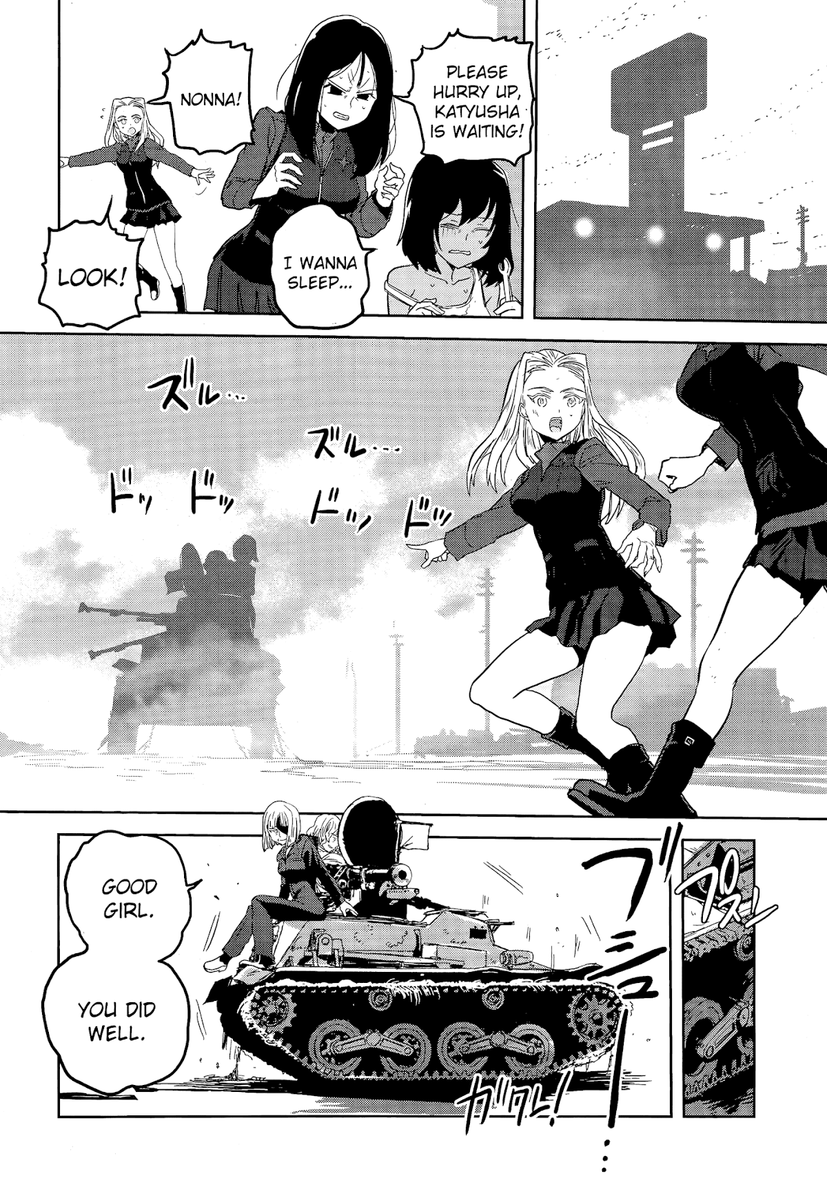 Girls & Panzer - Ribbon no Musha Chapter 43 page 34 - Chapter 43: The Death Match of Komoro (Part 10)