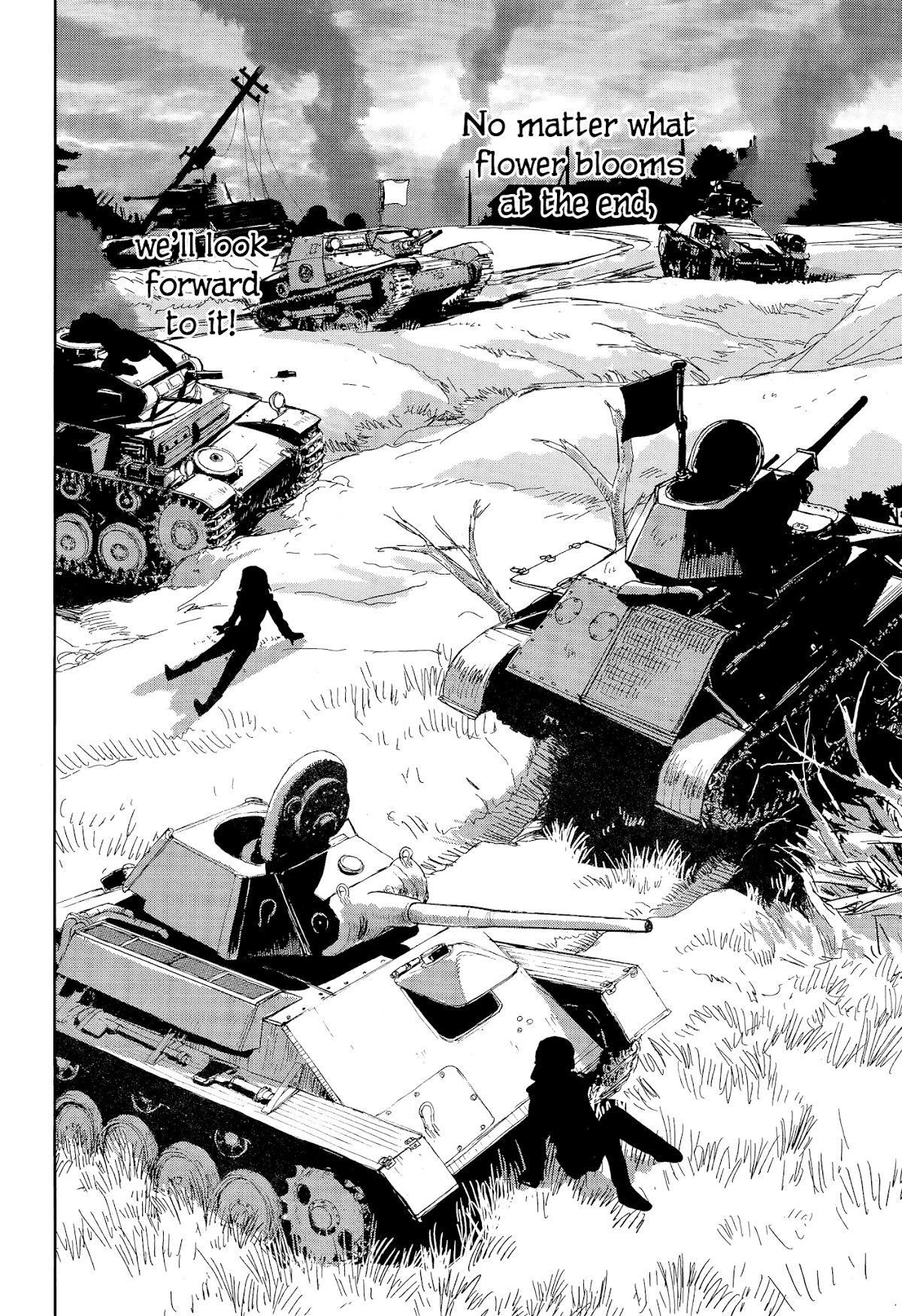 Girls & Panzer - Ribbon no Musha Chapter 43 page 36 - Chapter 43: The Death Match of Komoro (Part 10)