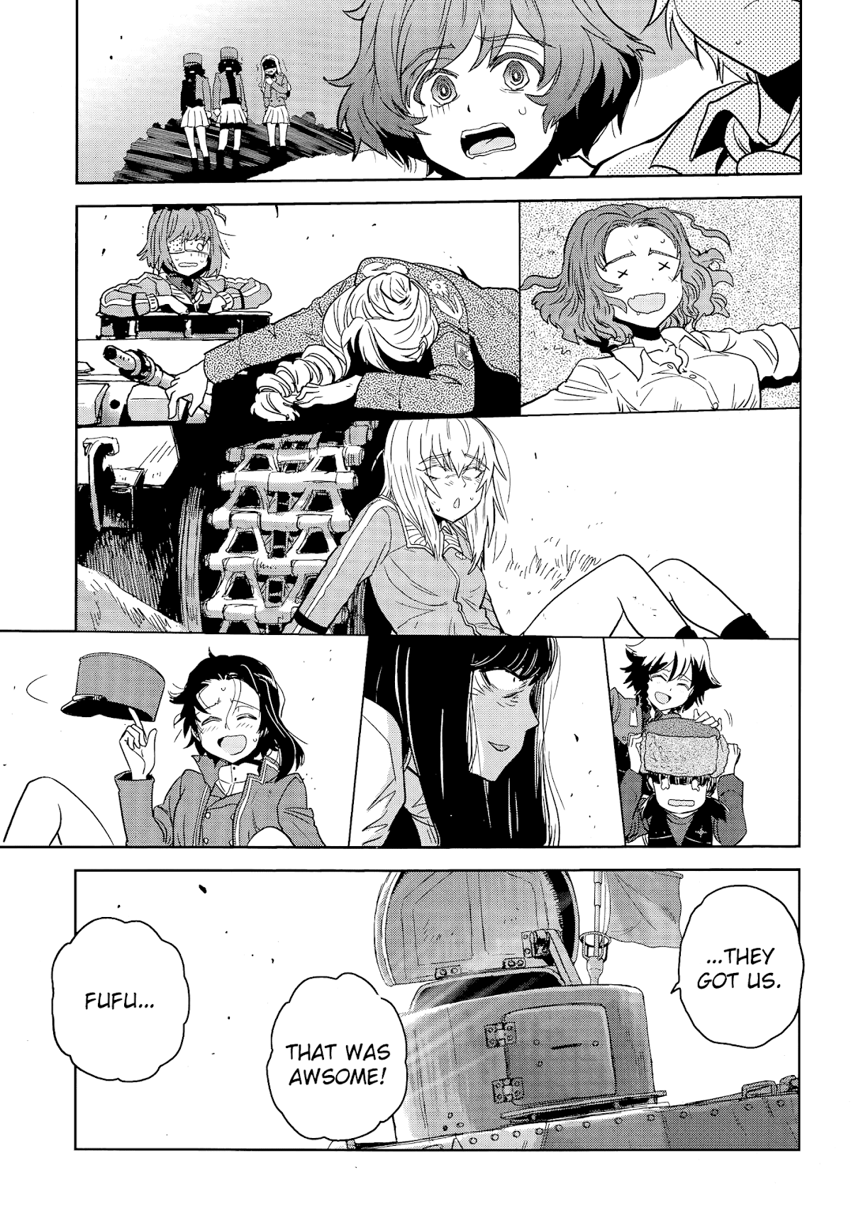 Girls & Panzer - Ribbon no Musha Chapter 43 page 37 - Chapter 43: The Death Match of Komoro (Part 10)