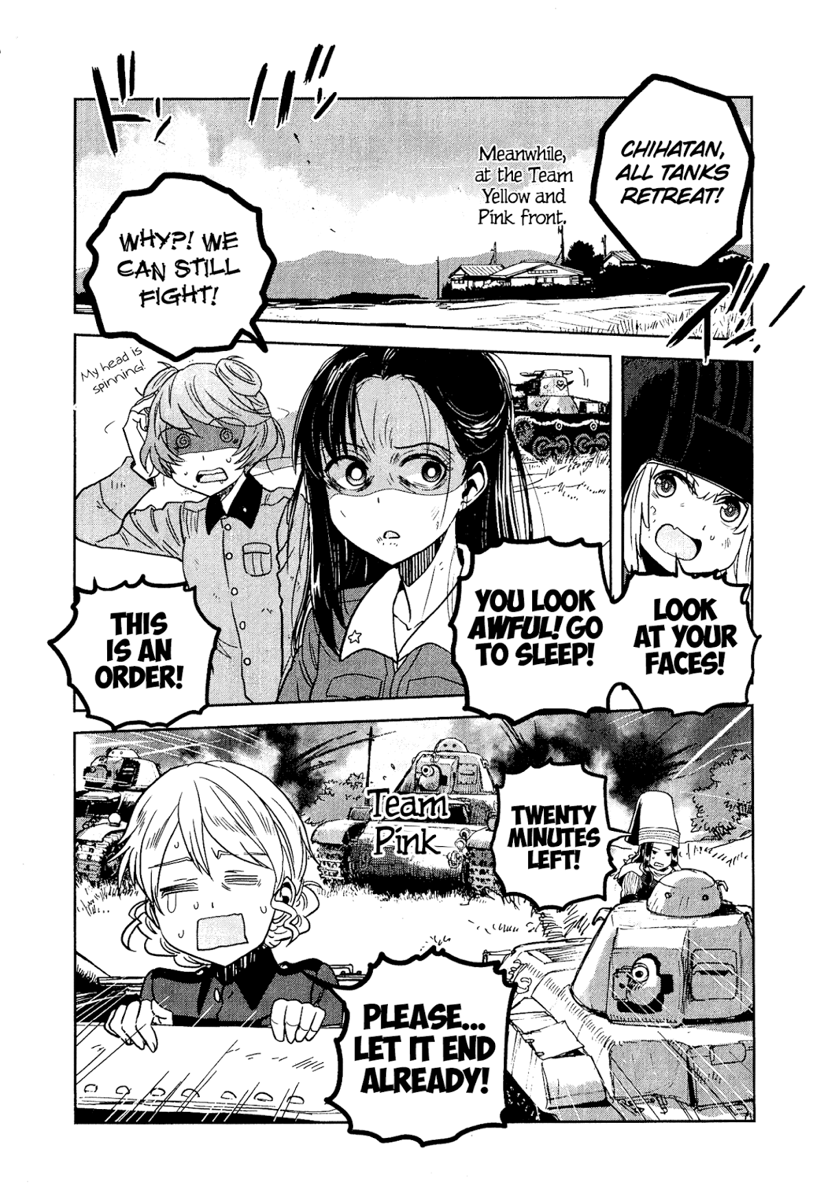Girls & Panzer - Ribbon no Musha Chapter 44 page 10 - Chapter 44: The Death Match of Komoro (Part 11)