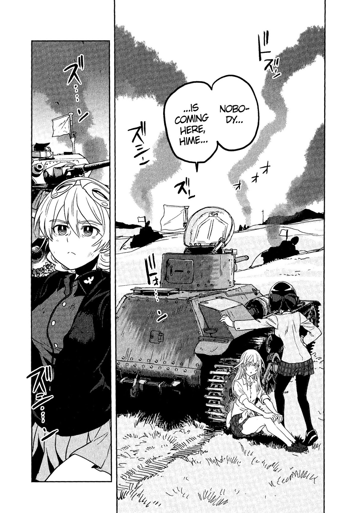 Girls & Panzer - Ribbon no Musha Chapter 44 page 11 - Chapter 44: The Death Match of Komoro (Part 11)