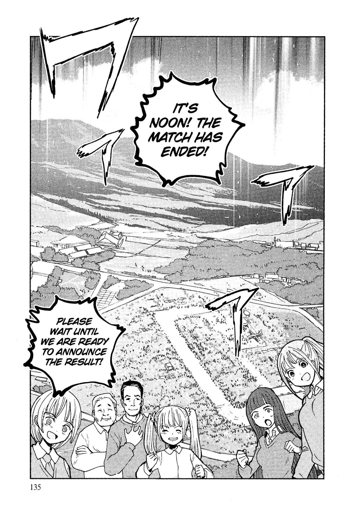 Girls & Panzer - Ribbon no Musha Chapter 44 page 13 - Chapter 44: The Death Match of Komoro (Part 11)