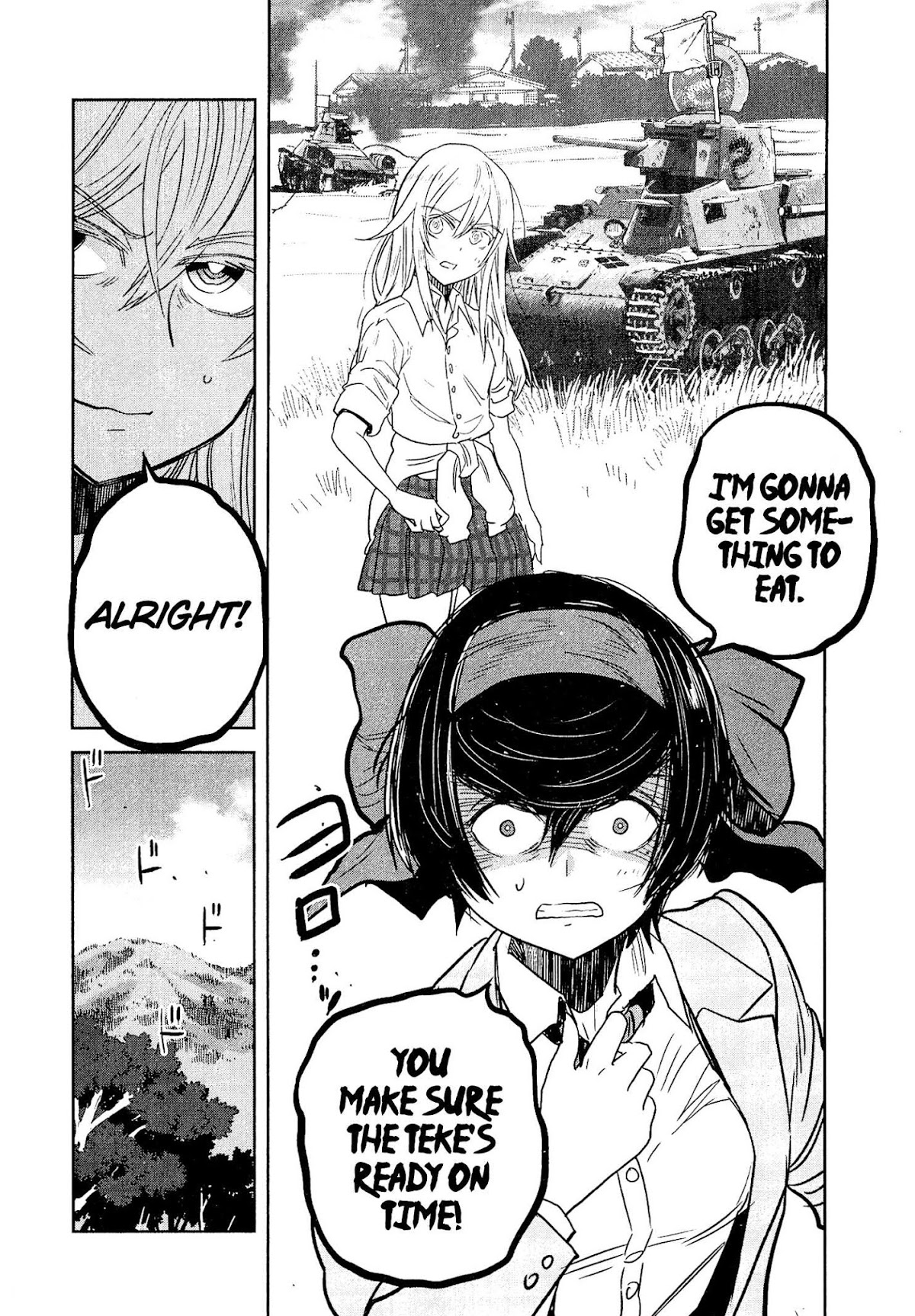 Girls & Panzer - Ribbon no Musha Chapter 44 page 17 - Chapter 44: The Death Match of Komoro (Part 11)