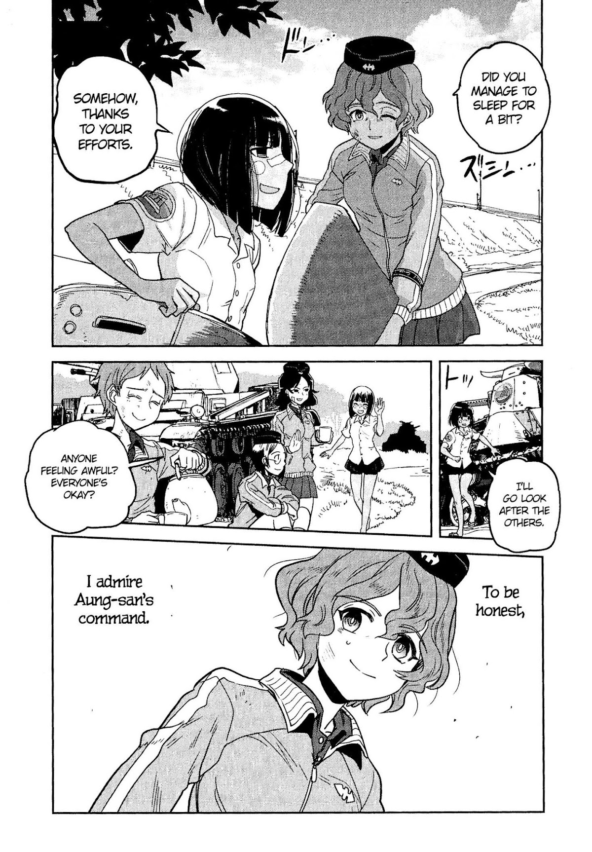 Girls & Panzer - Ribbon no Musha Chapter 44 page 8 - Chapter 44: The Death Match of Komoro (Part 11)