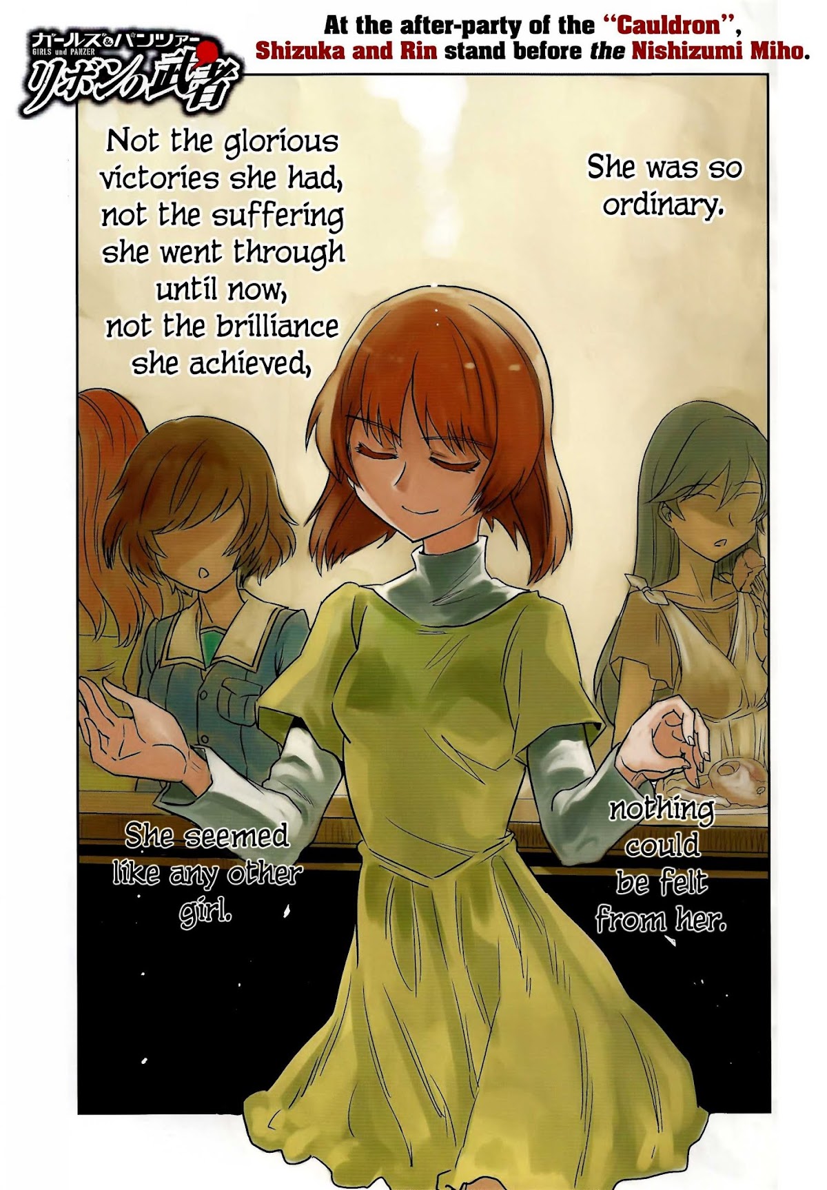 Girls & Panzer - Ribbon no Musha Chapter 45 page 1 - Chapter 45: Living Legend