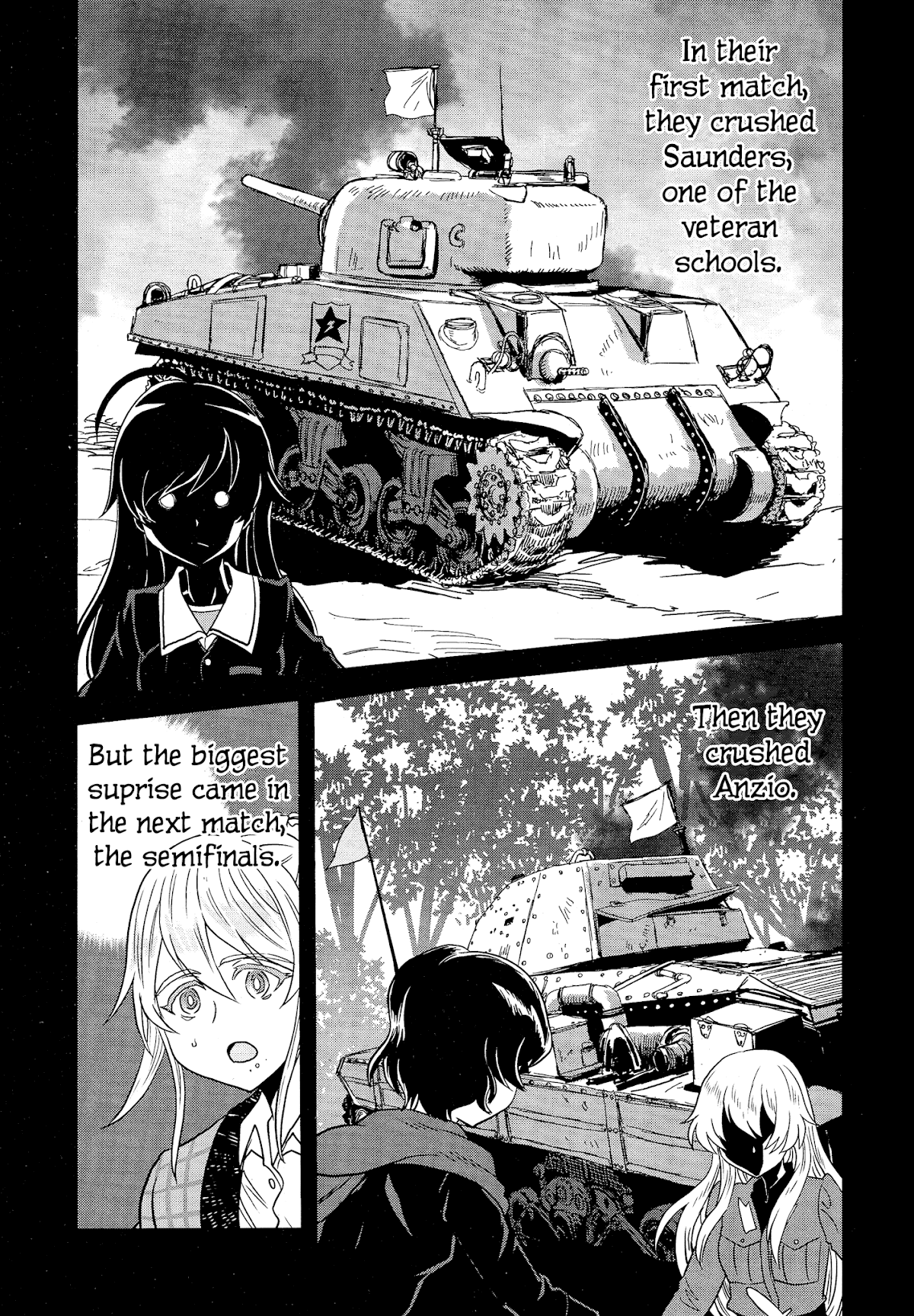 Girls & Panzer - Ribbon no Musha Chapter 45 page 10 - Chapter 45: Living Legend