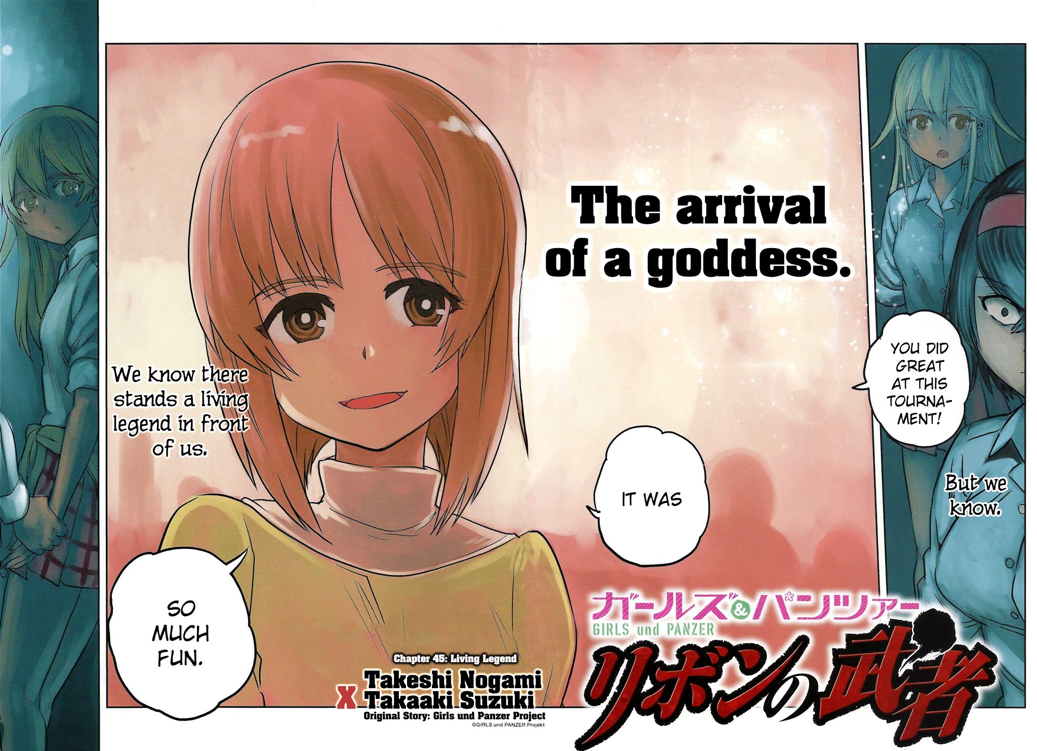 Girls & Panzer - Ribbon no Musha Chapter 45 page 2 - Chapter 45: Living Legend
