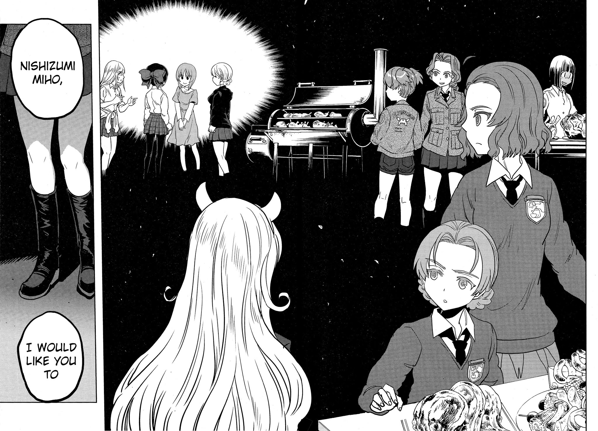 Girls & Panzer - Ribbon no Musha Chapter 45 page 23 - Chapter 45: Living Legend