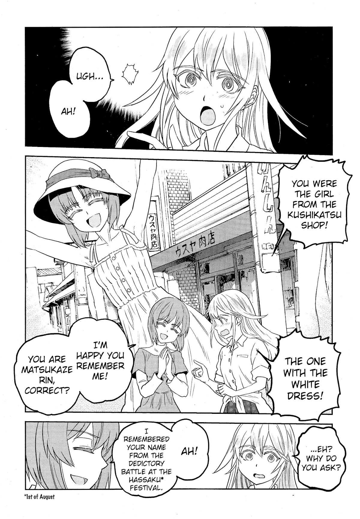 Girls & Panzer - Ribbon no Musha Chapter 45 page 6 - Chapter 45: Living Legend
