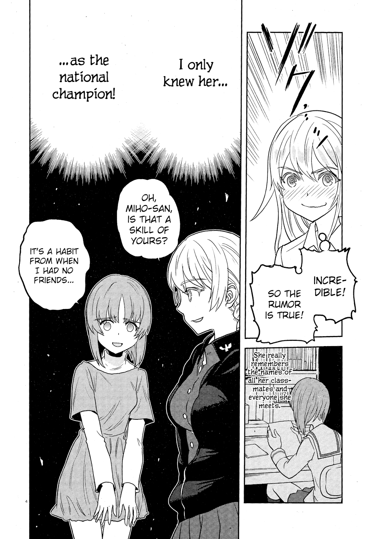 Girls & Panzer - Ribbon no Musha Chapter 45 page 7 - Chapter 45: Living Legend