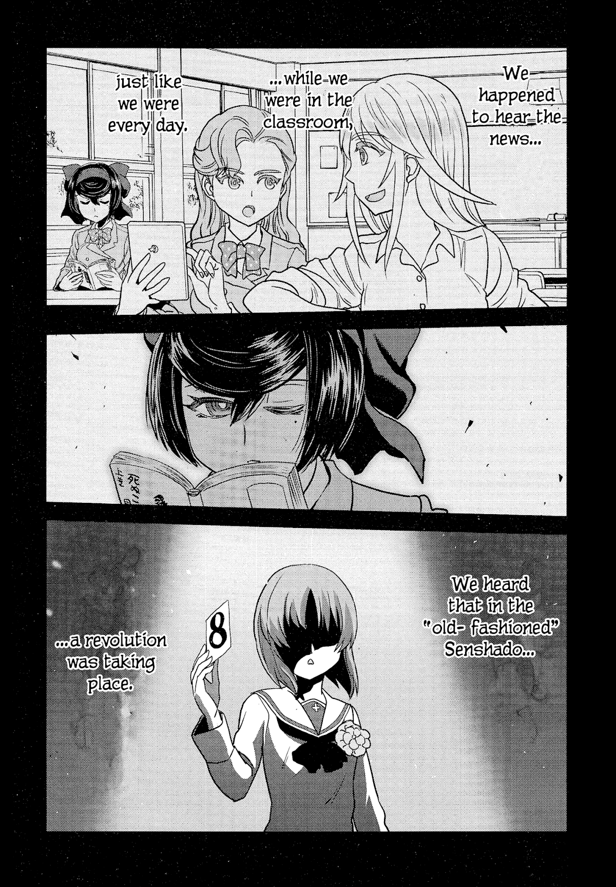 Girls & Panzer - Ribbon no Musha Chapter 45 page 8 - Chapter 45: Living Legend