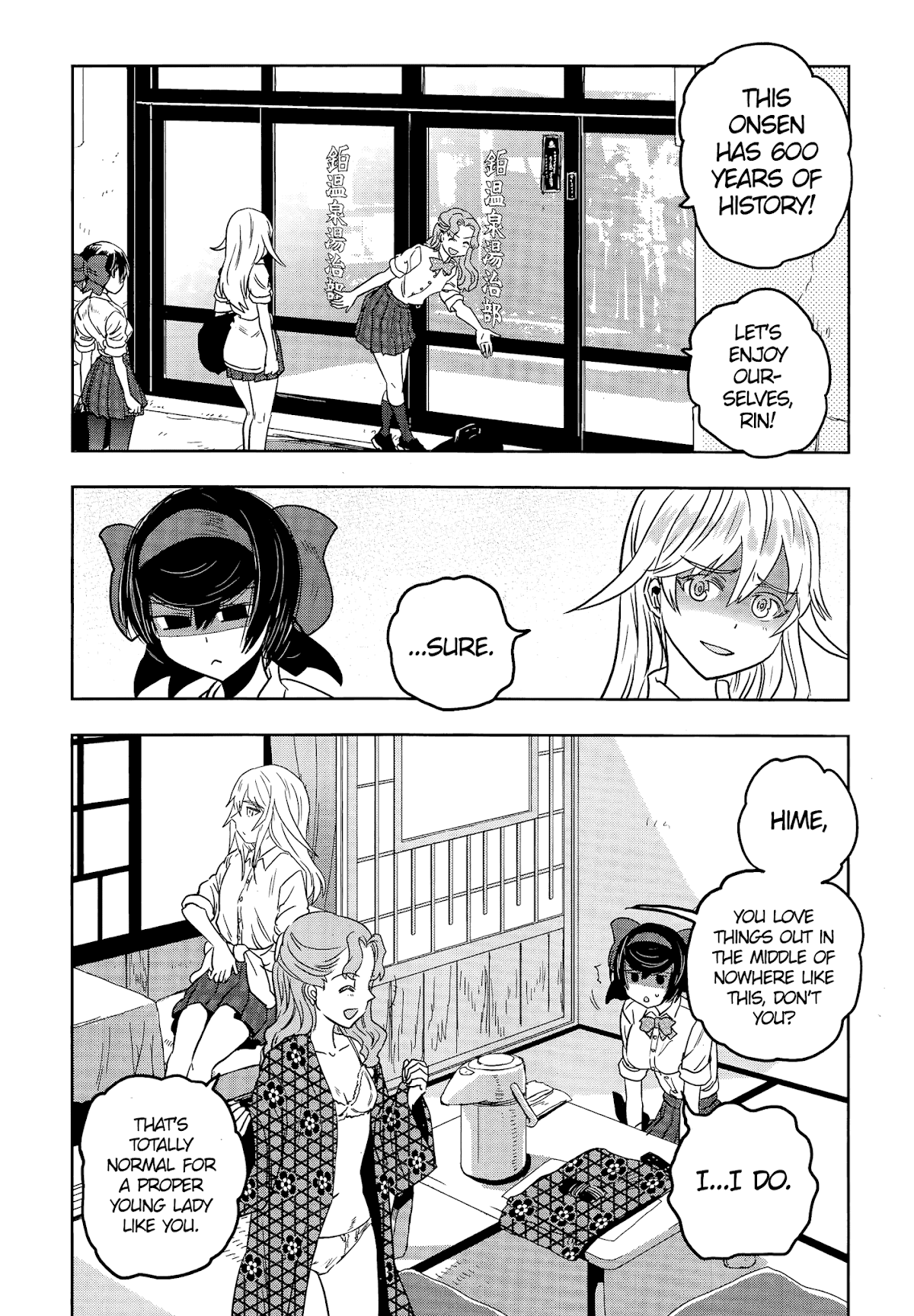 Girls & Panzer - Ribbon no Musha Chapter 46 page 19 - Chapter 46: We're all clumsy.