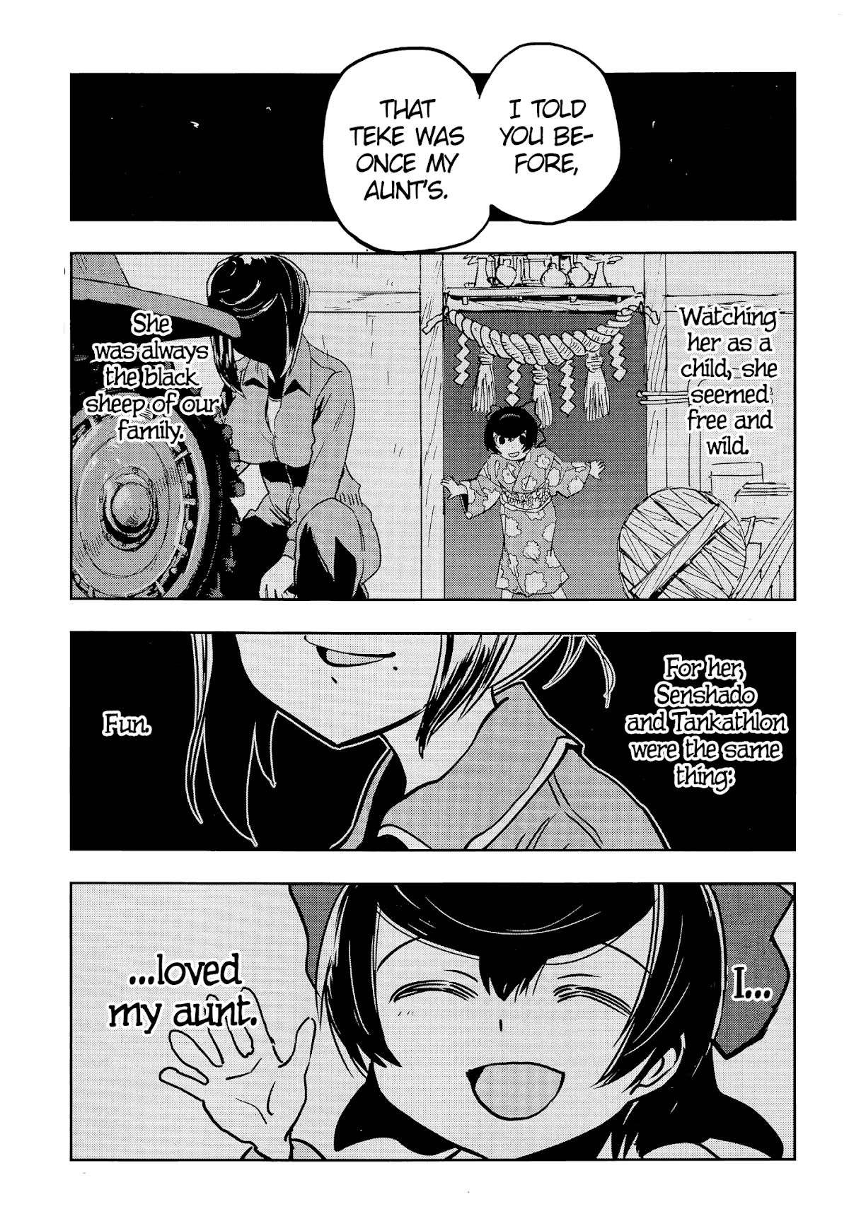Girls & Panzer - Ribbon no Musha Chapter 46 page 23 - Chapter 46: We're all clumsy.