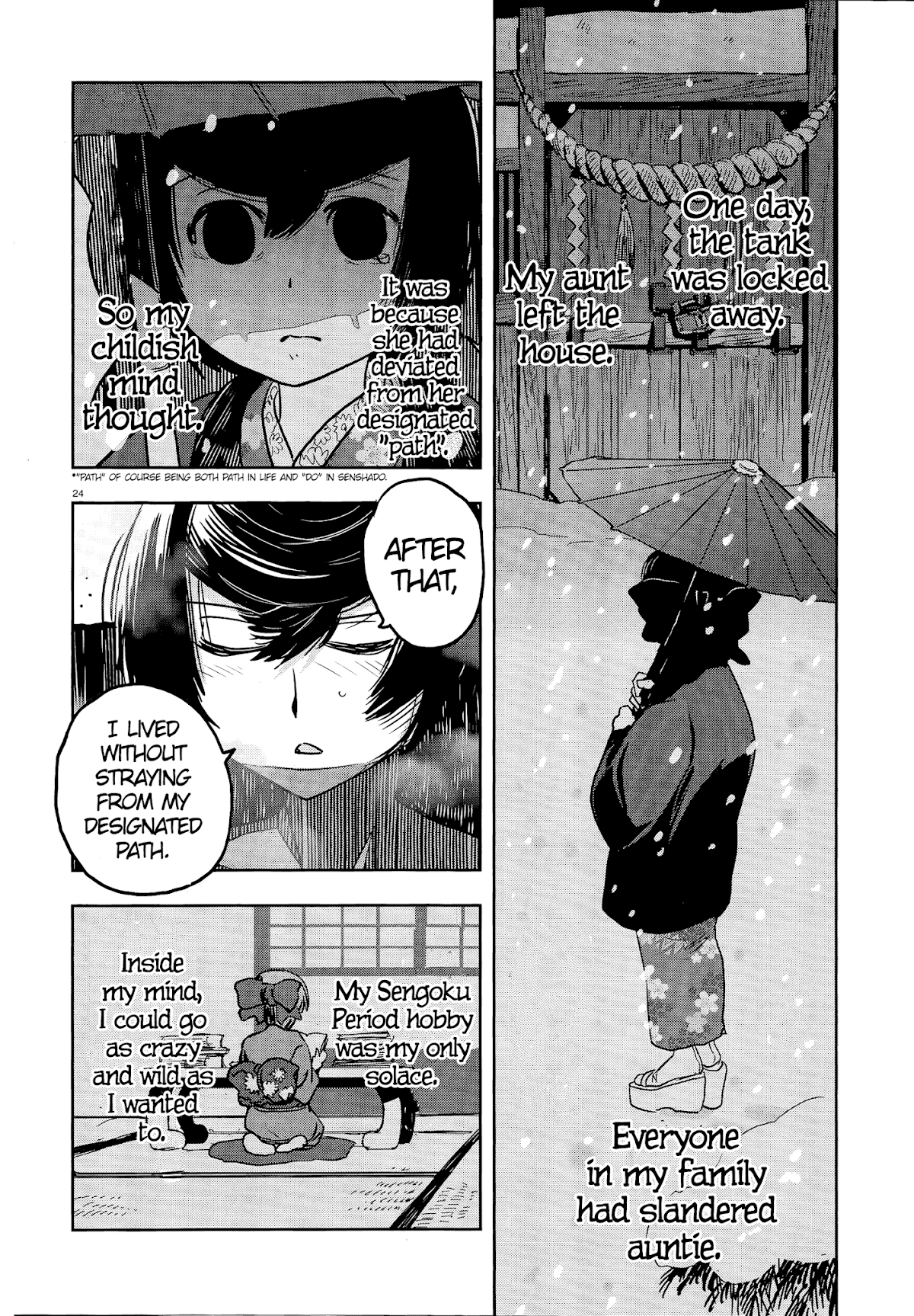 Girls & Panzer - Ribbon no Musha Chapter 46 page 24 - Chapter 46: We're all clumsy.