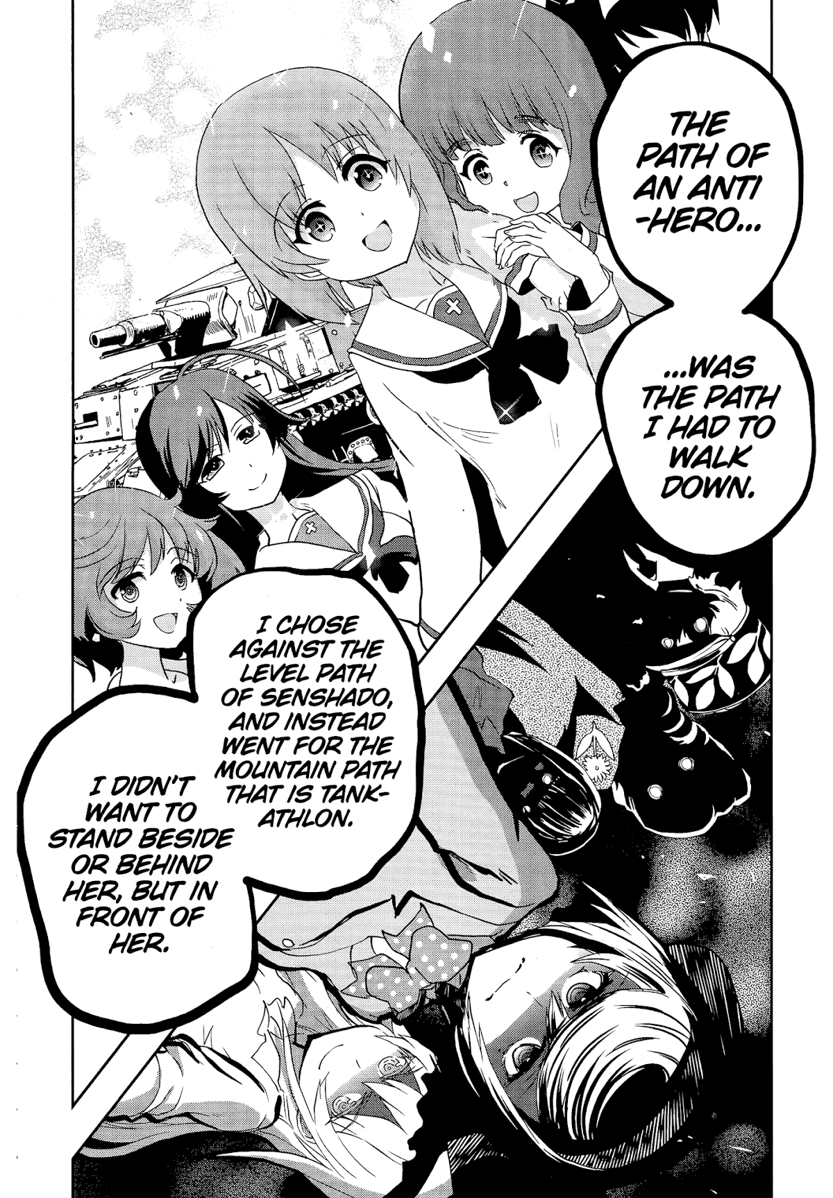Girls & Panzer - Ribbon no Musha Chapter 46 page 26 - Chapter 46: We're all clumsy.