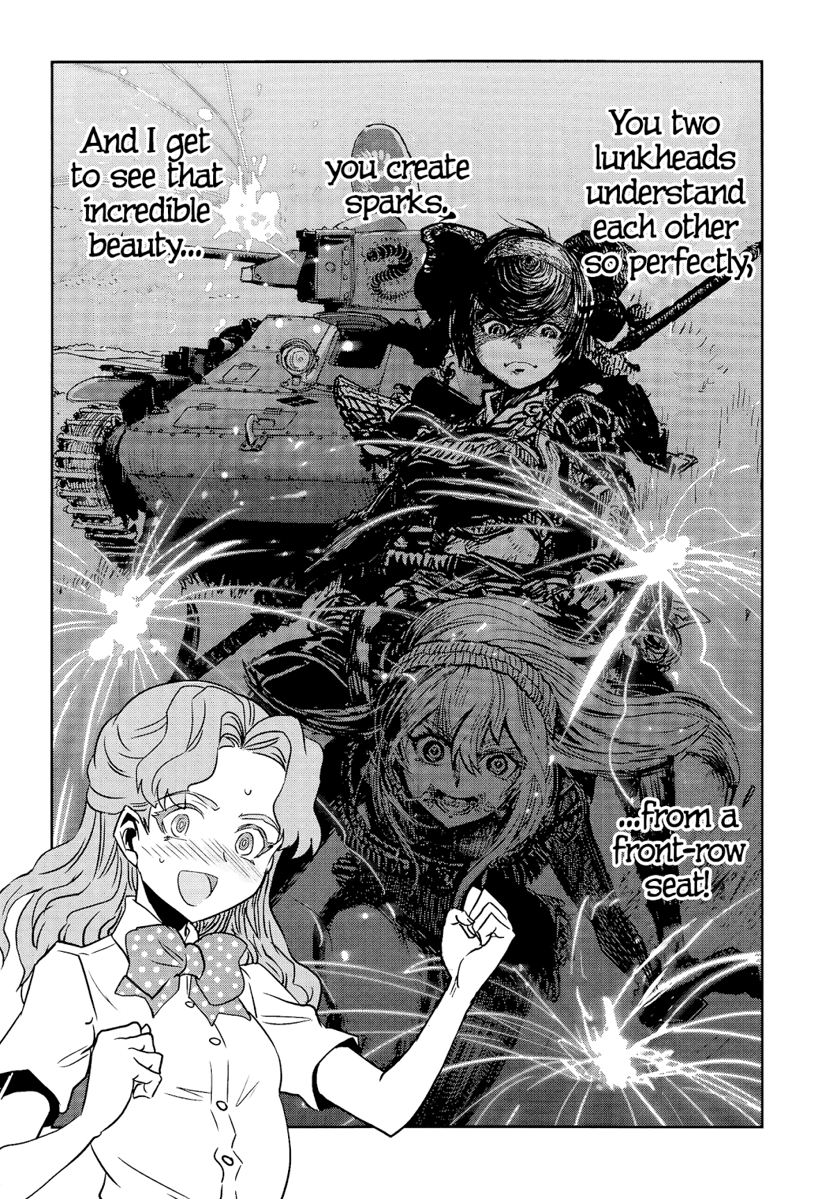 Girls & Panzer - Ribbon no Musha Chapter 46 page 32 - Chapter 46: We're all clumsy.