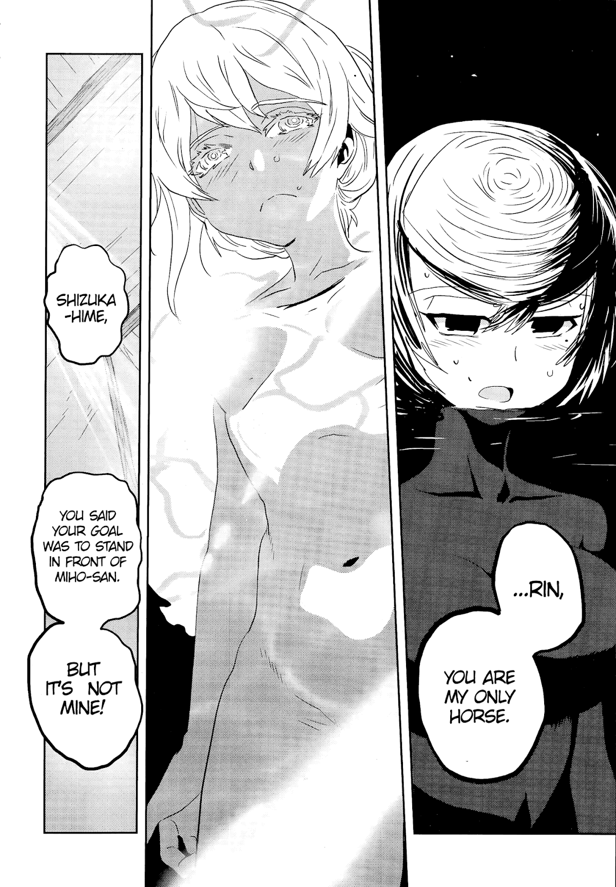Girls & Panzer - Ribbon no Musha Chapter 46 page 34 - Chapter 46: We're all clumsy.
