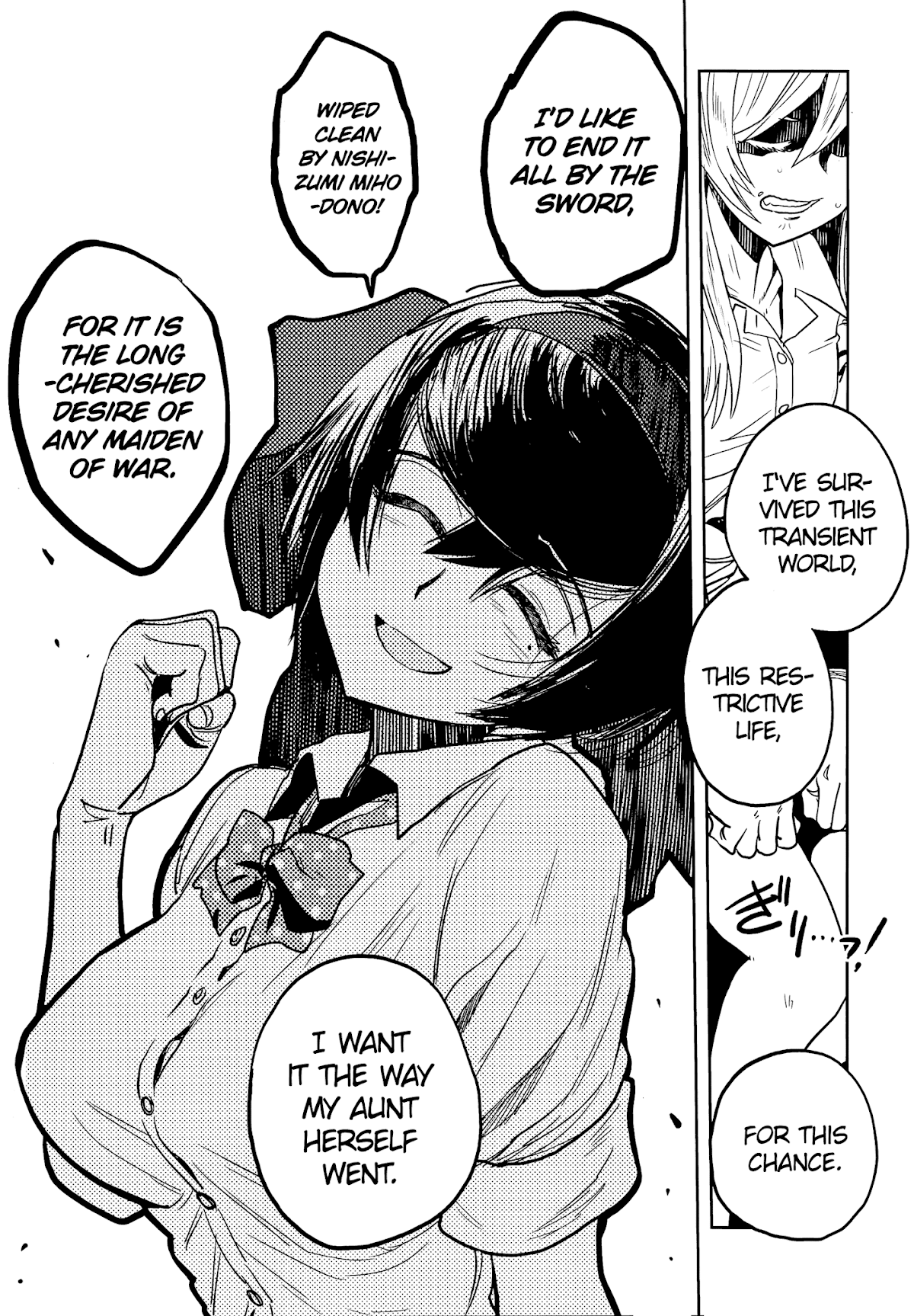 Girls & Panzer - Ribbon no Musha Chapter 46 page 7 - Chapter 46: We're all clumsy.