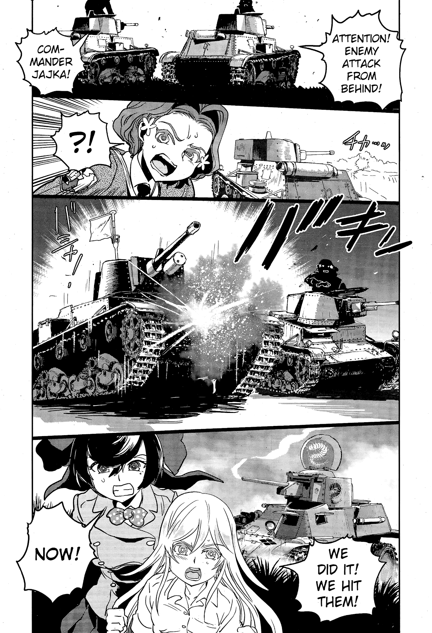 Girls & Panzer - Ribbon no Musha Chapter 48 page 36 - Chapter 48: The Battle of Nayoro (Part 2)