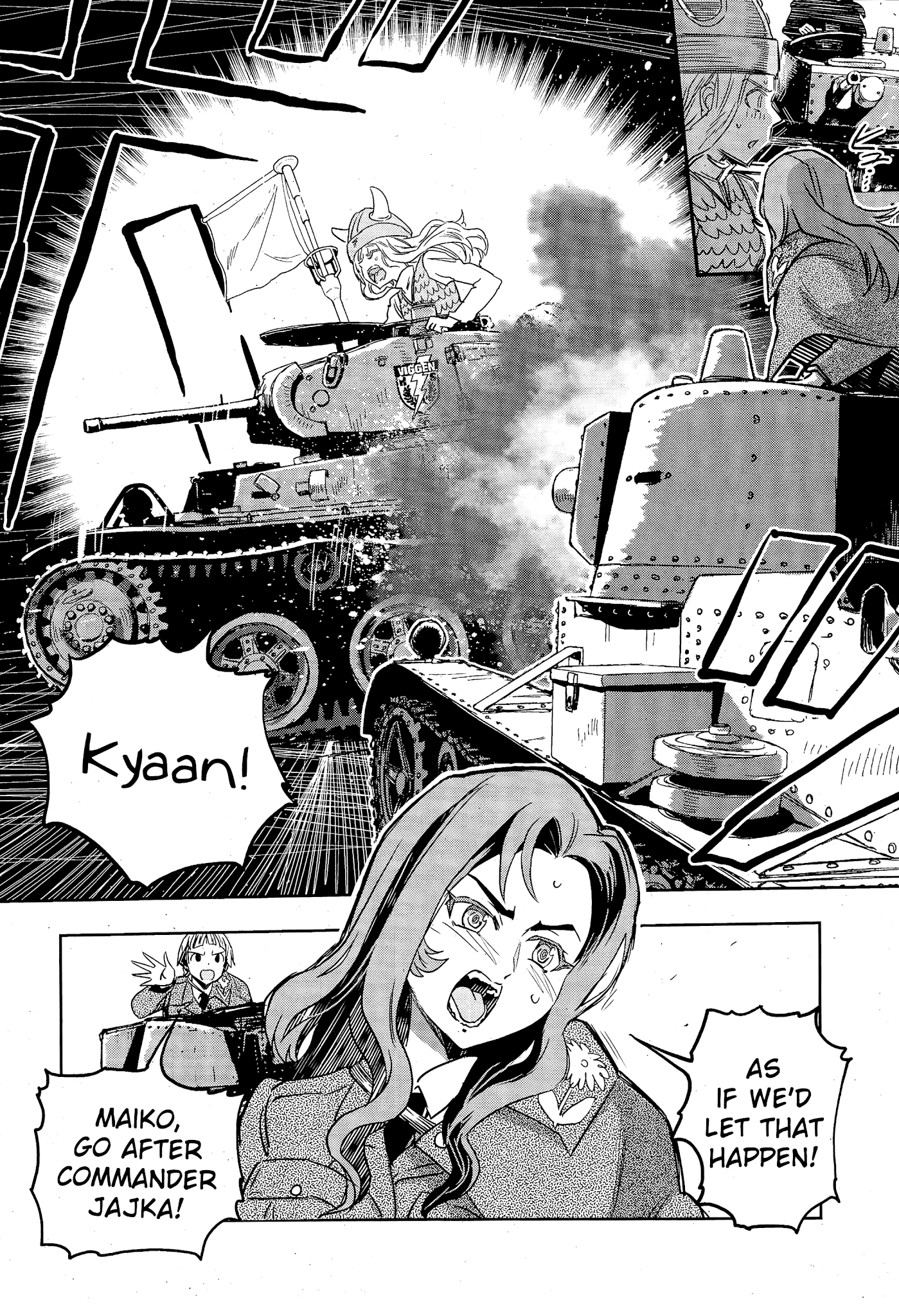 Girls & Panzer - Ribbon no Musha Chapter 49 page 13 - Chapter 49: The Battle of Nayoro (Part 3)