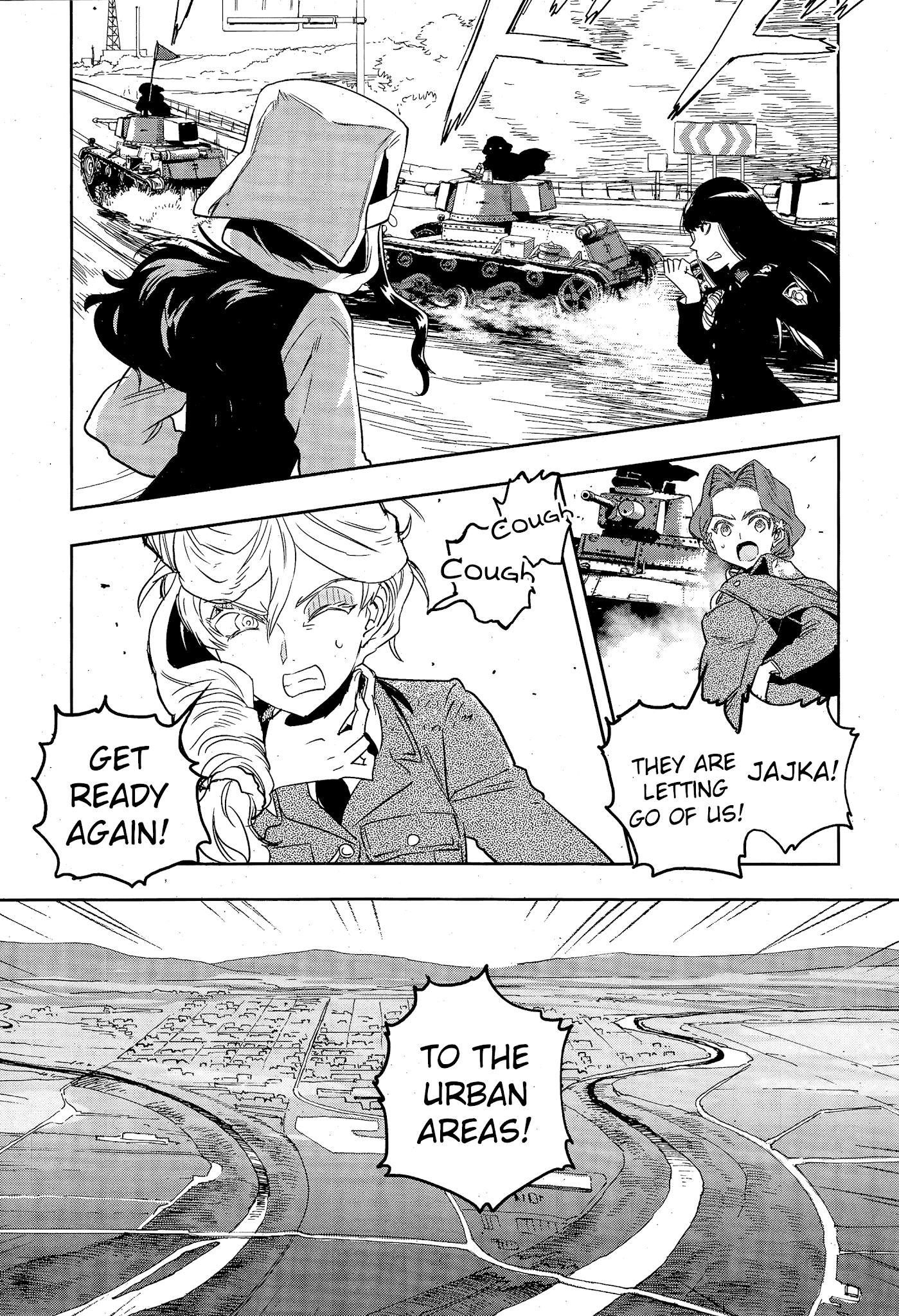 Girls & Panzer - Ribbon no Musha Chapter 49 page 16 - Chapter 49: The Battle of Nayoro (Part 3)