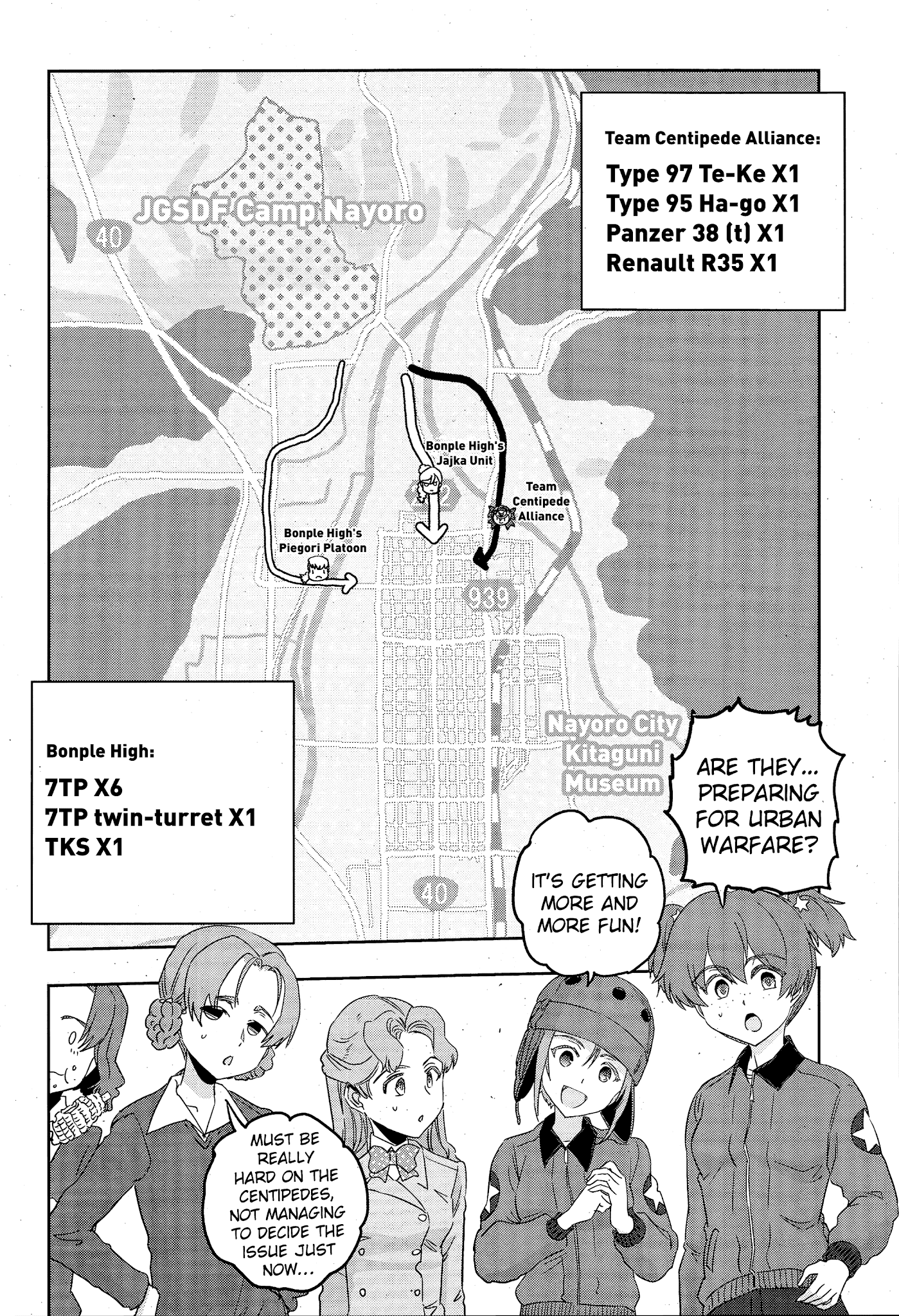 Girls & Panzer - Ribbon no Musha Chapter 49 page 21 - Chapter 49: The Battle of Nayoro (Part 3)
