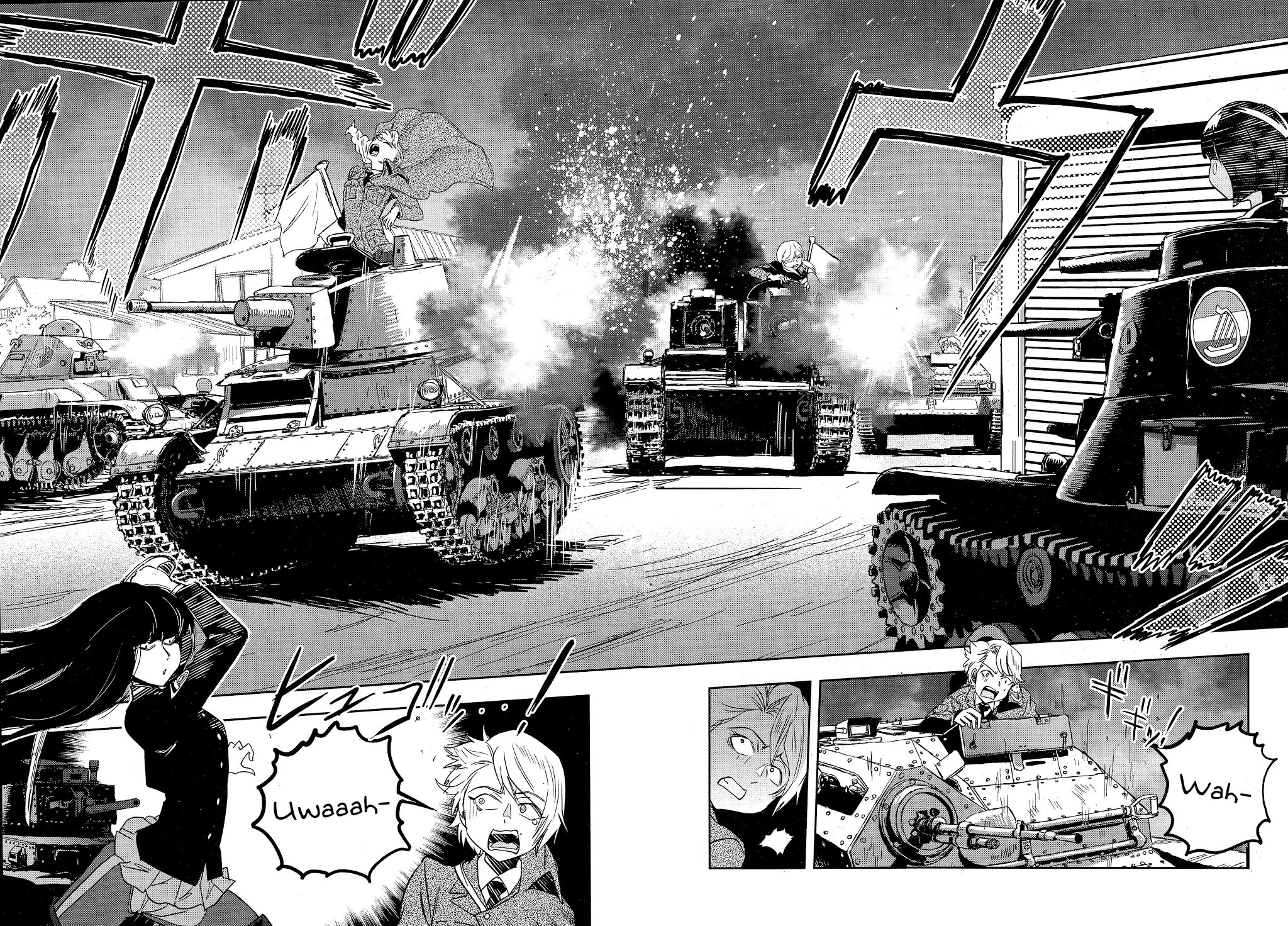 Girls & Panzer - Ribbon no Musha Chapter 49 page 35 - Chapter 49: The Battle of Nayoro (Part 3)