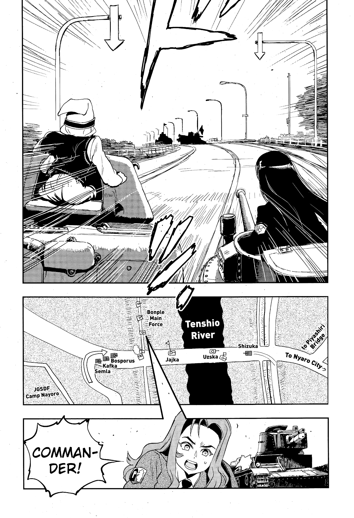Girls & Panzer - Ribbon no Musha Chapter 49 page 5 - Chapter 49: The Battle of Nayoro (Part 3)