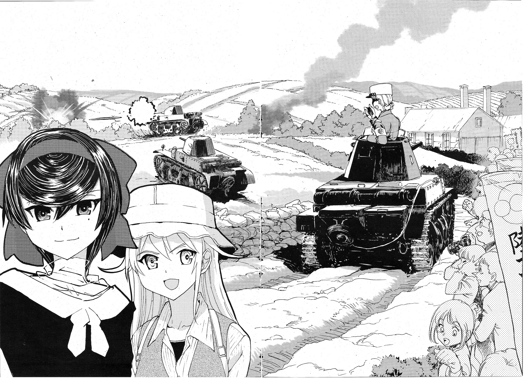Girls & Panzer - Ribbon no Musha Chapter 5 page 10 - Chapter 5: Know thy enemy, Know thy self
