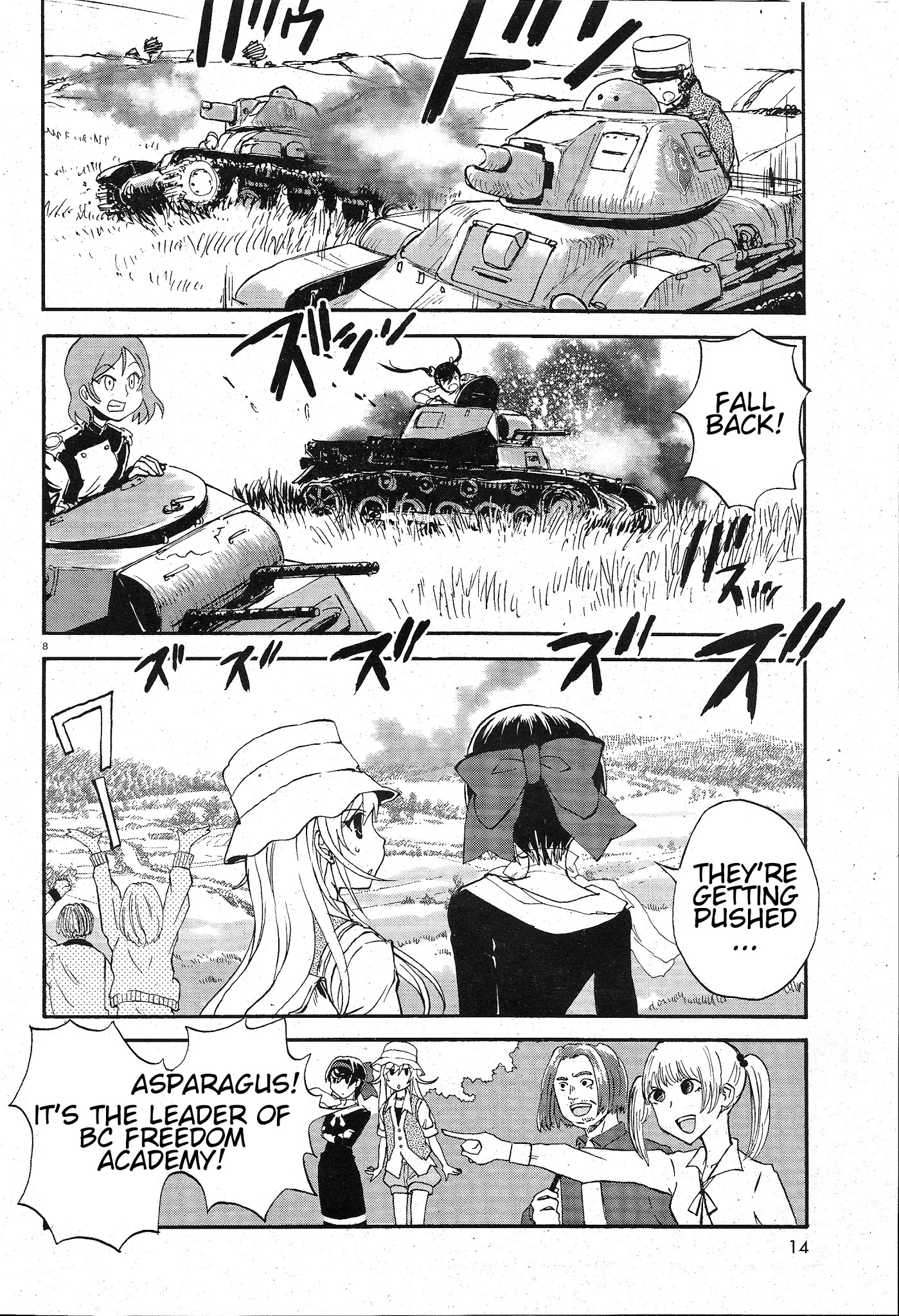 Girls & Panzer - Ribbon no Musha Chapter 5 page 11 - Chapter 5: Know thy enemy, Know thy self