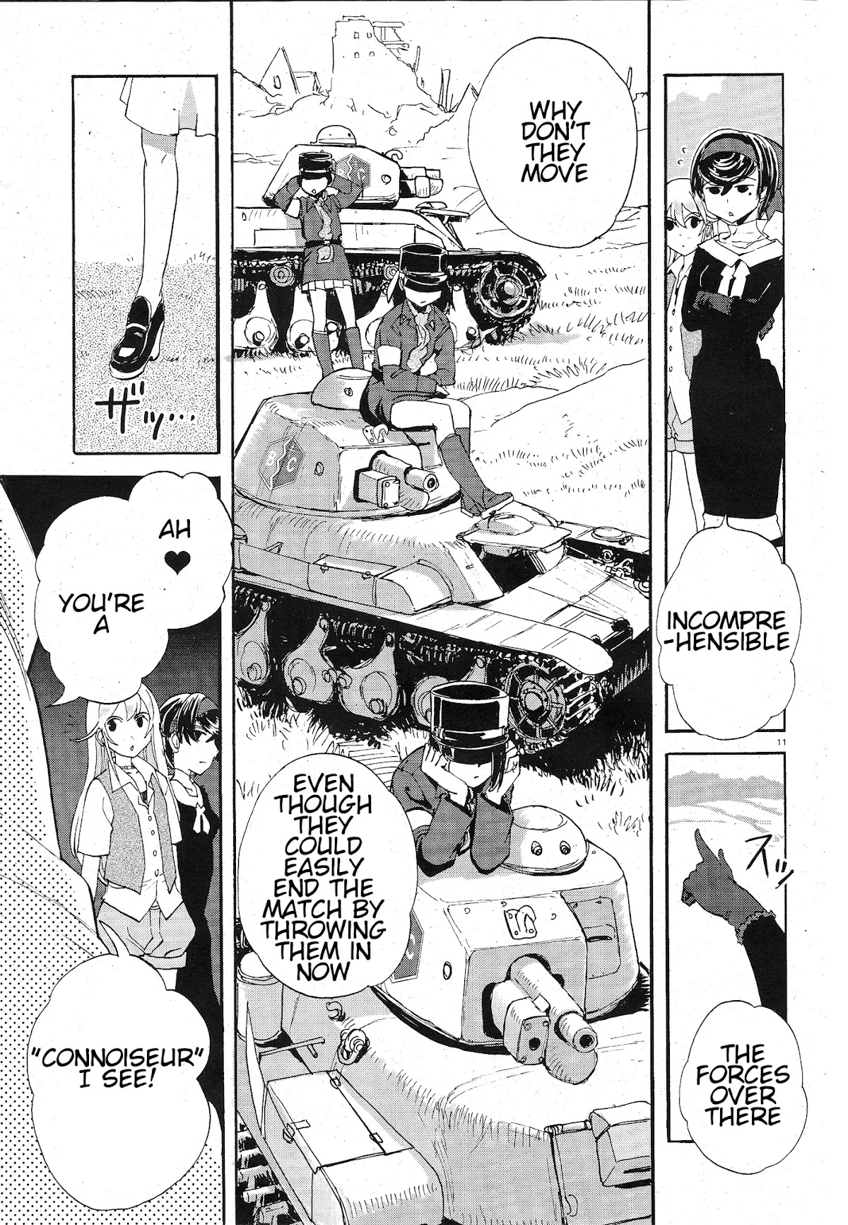 Girls & Panzer - Ribbon no Musha Chapter 5 page 14 - Chapter 5: Know thy enemy, Know thy self