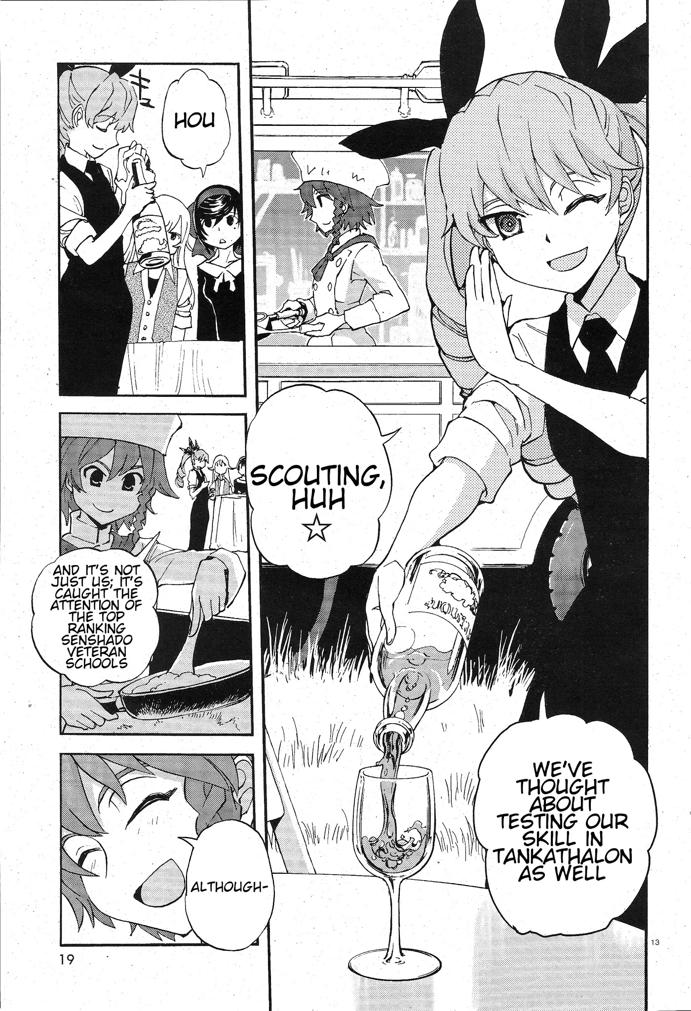 Girls & Panzer - Ribbon no Musha Chapter 5 page 16 - Chapter 5: Know thy enemy, Know thy self